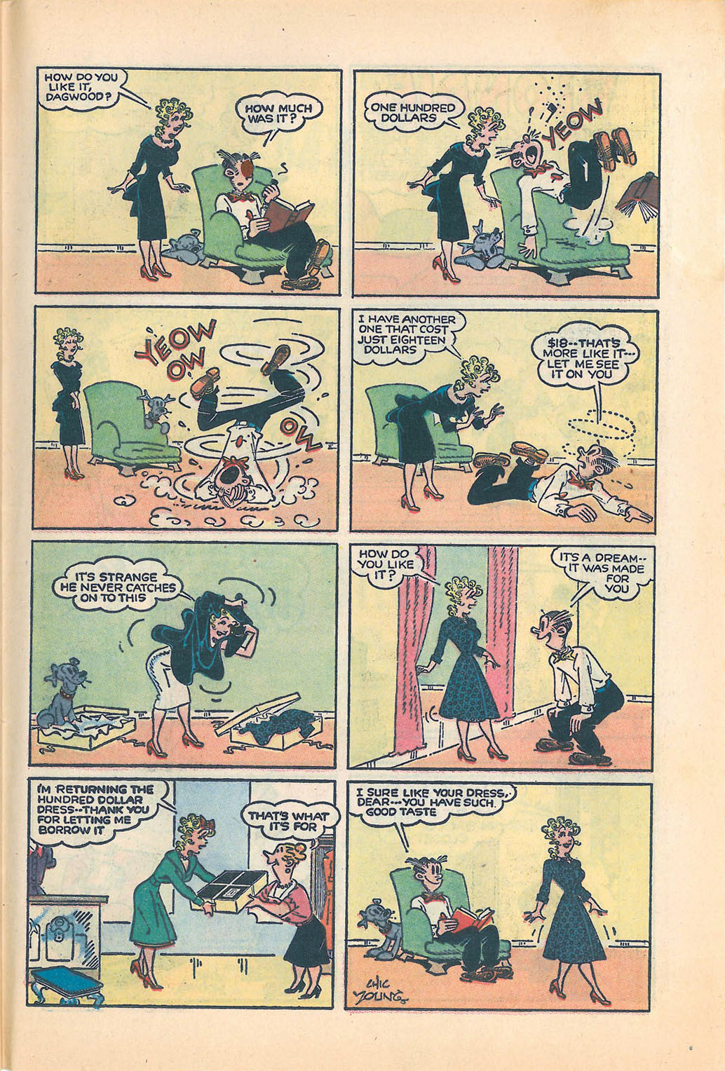 Read online Blondie Comics (1960) comic -  Issue #149 - 31
