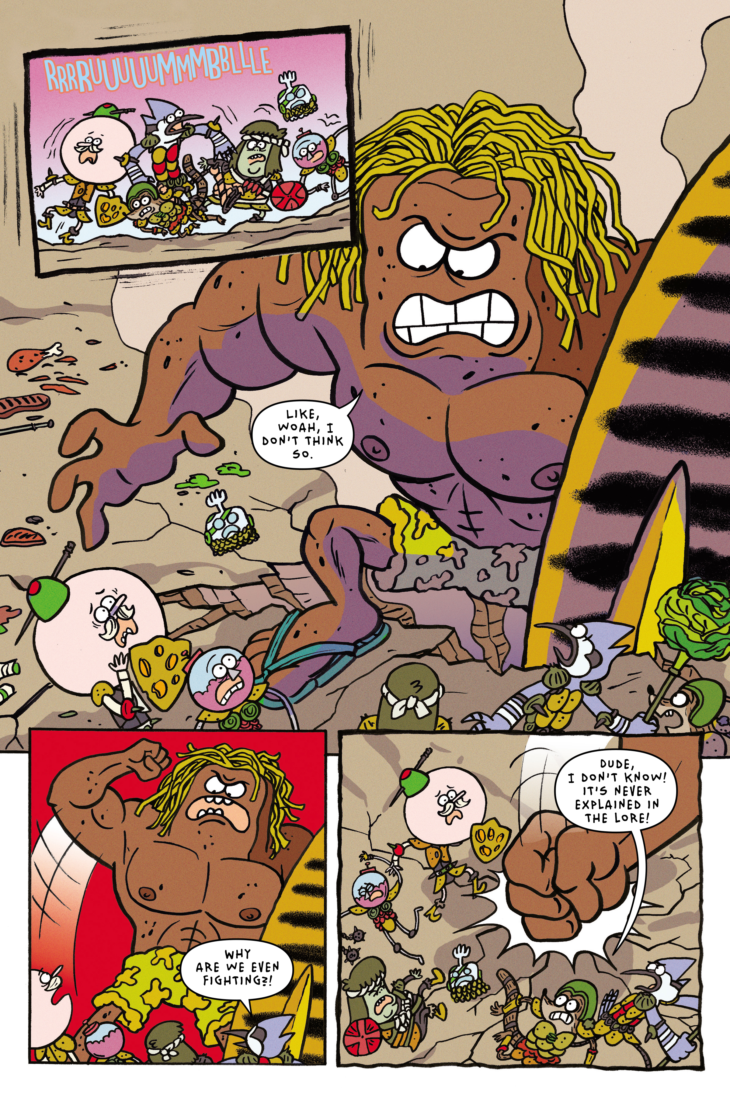 Read online Regular Show: The Meatening comic -  Issue # TPB - 130