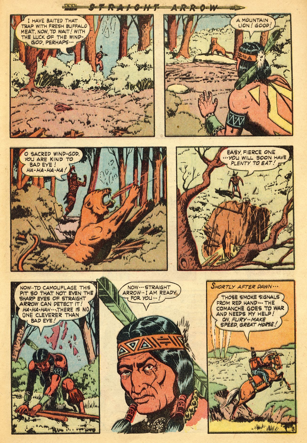 Read online Straight Arrow comic -  Issue #16 - 29
