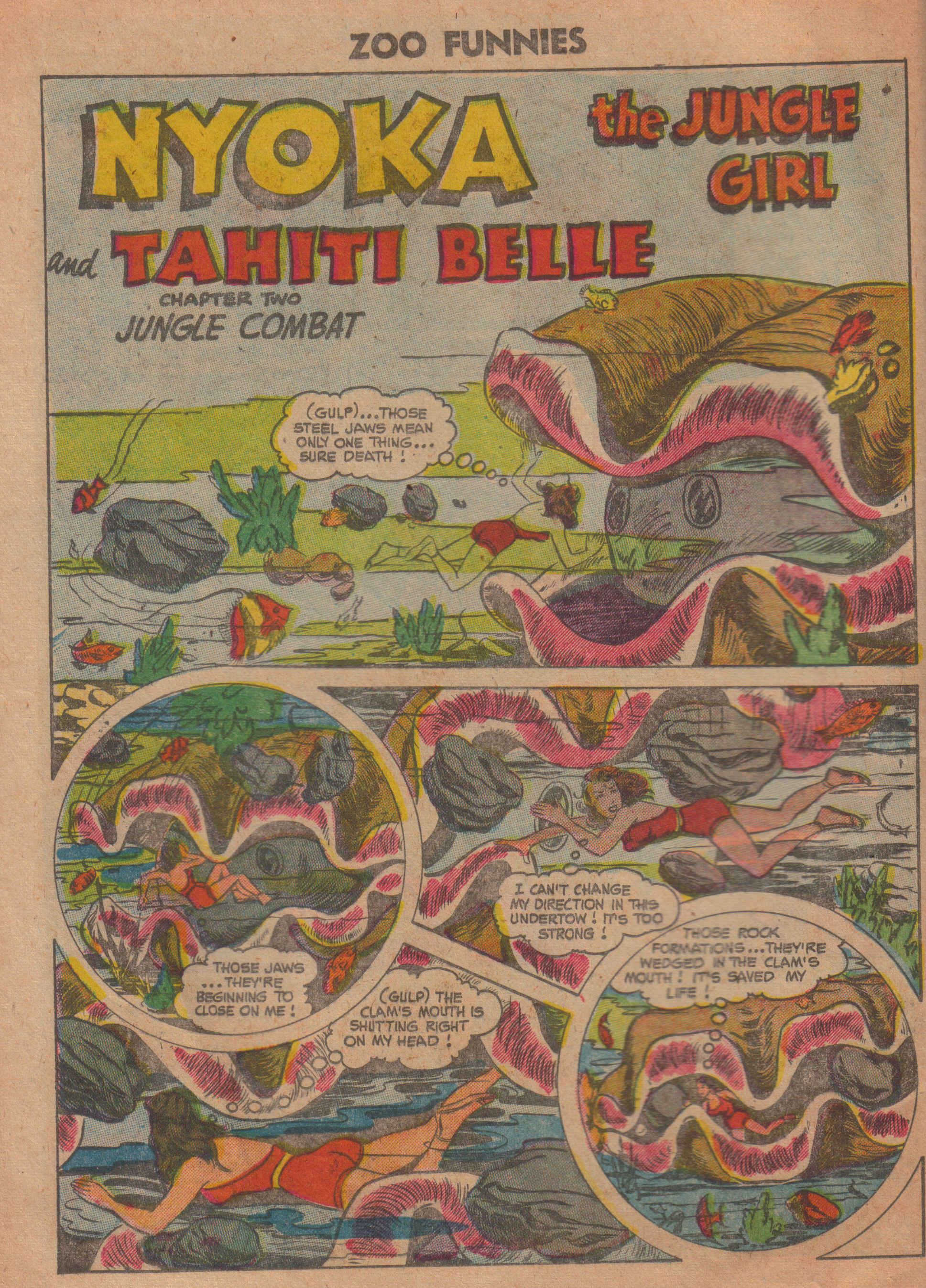 Read online Zoo Funnies comic -  Issue #10 - 12