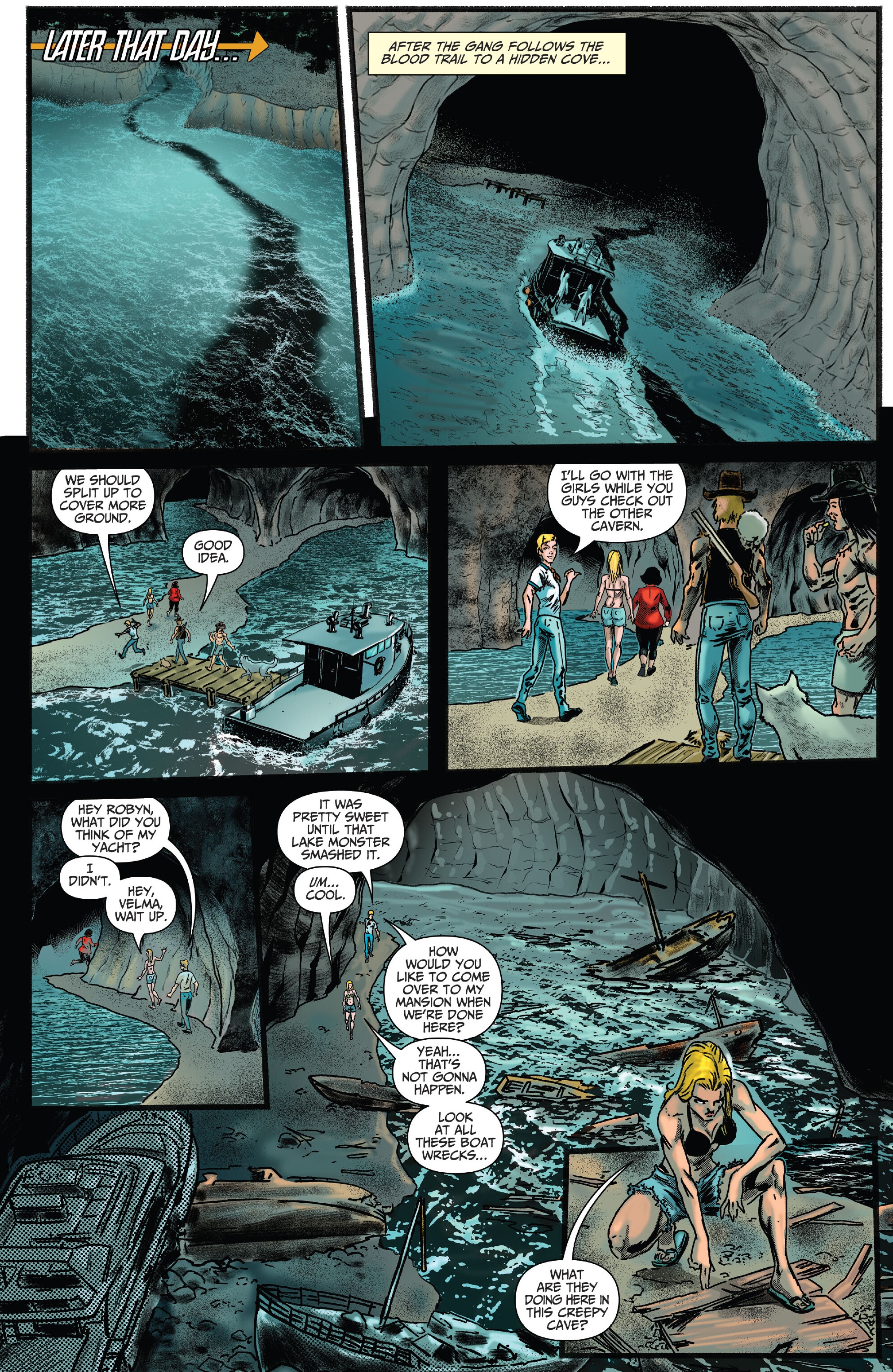 Read online Robyn Hood: Blood in Water comic -  Issue # Full - 14