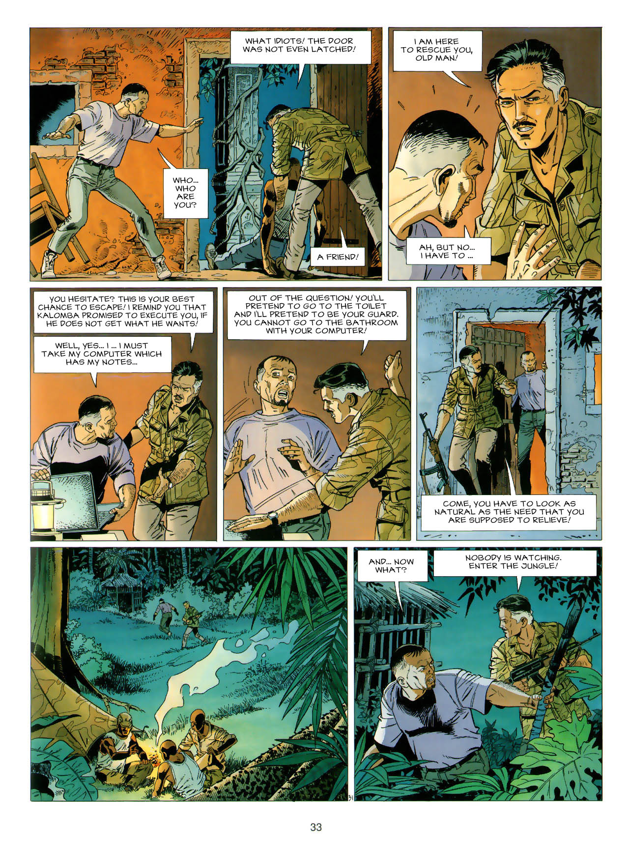 Read online Wayne Shelton comic -  Issue #6 - 36