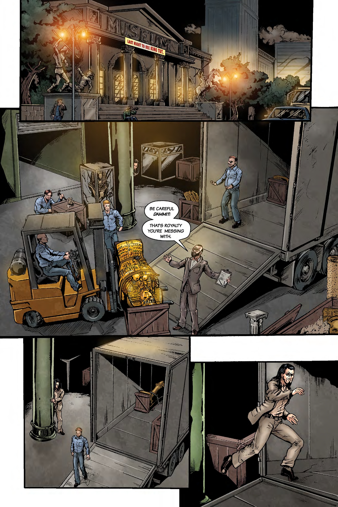 Read online King Tut: Truck Driving Pharaoh comic -  Issue #1 - 3