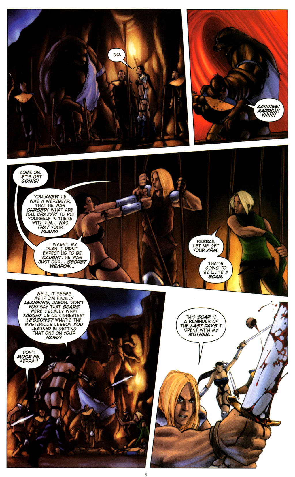 Read online Mage Knight: Stolen Destiny comic -  Issue #5 - 7