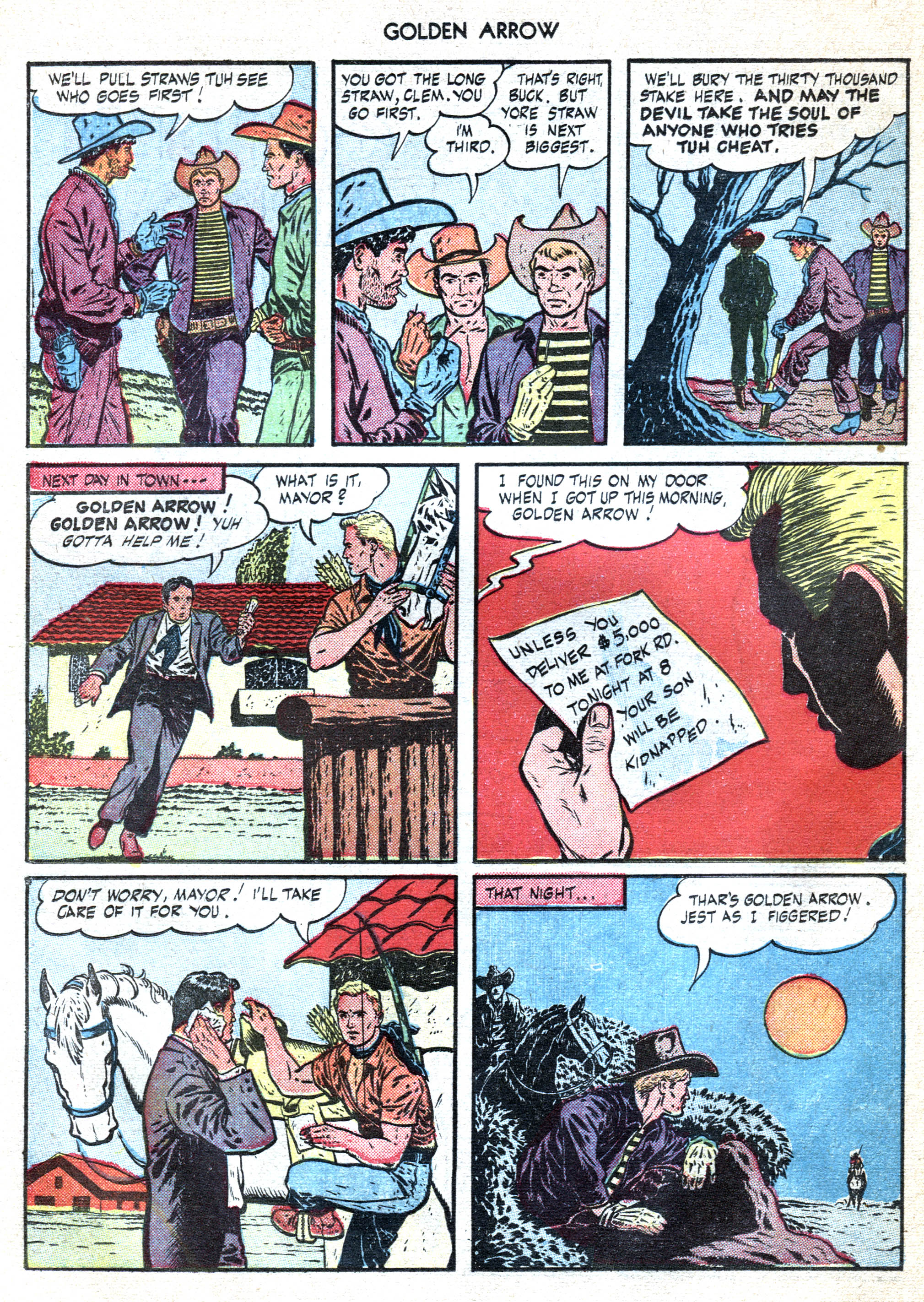 Read online Golden Arrow comic -  Issue #3 - 26