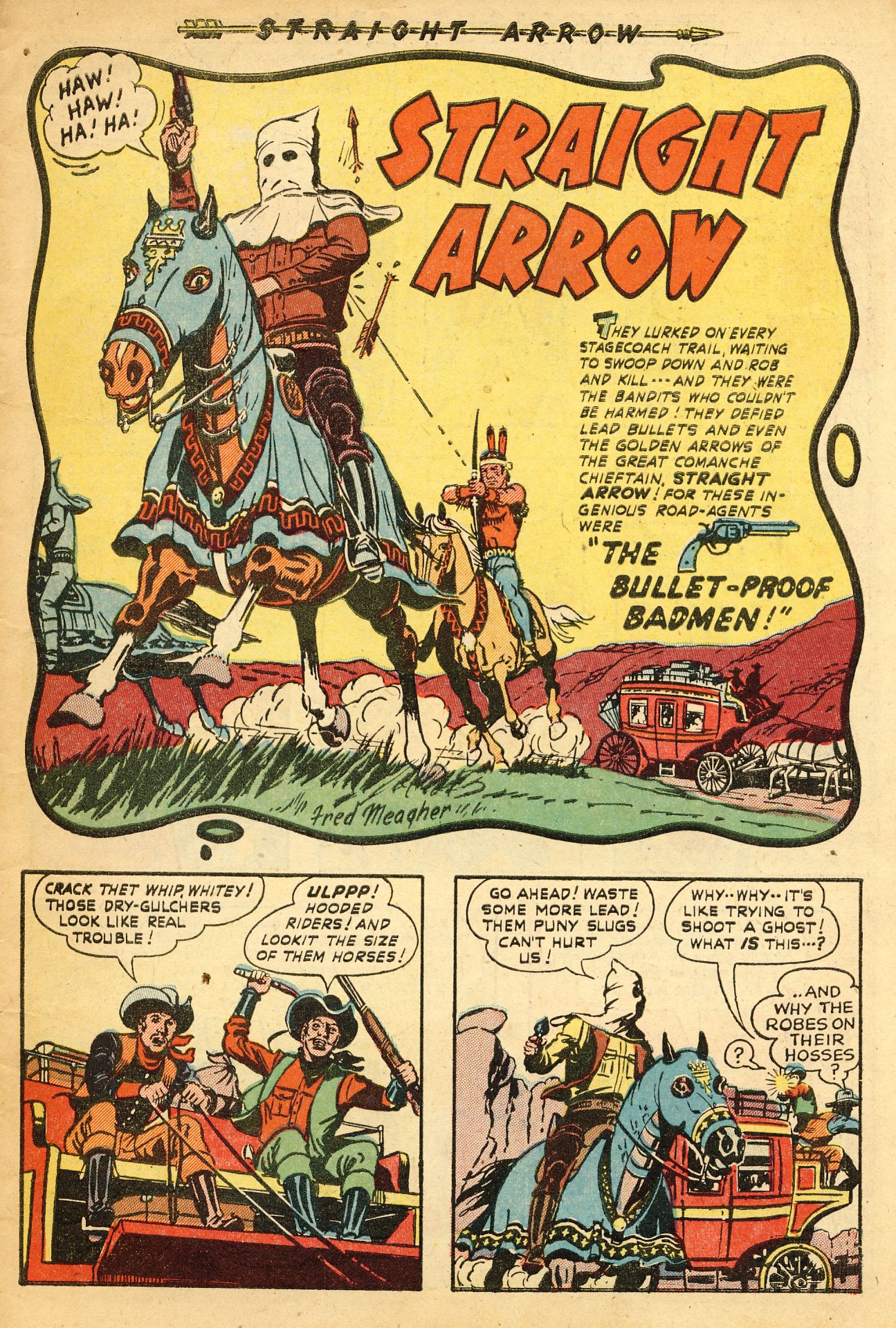 Read online Straight Arrow comic -  Issue #14 - 3