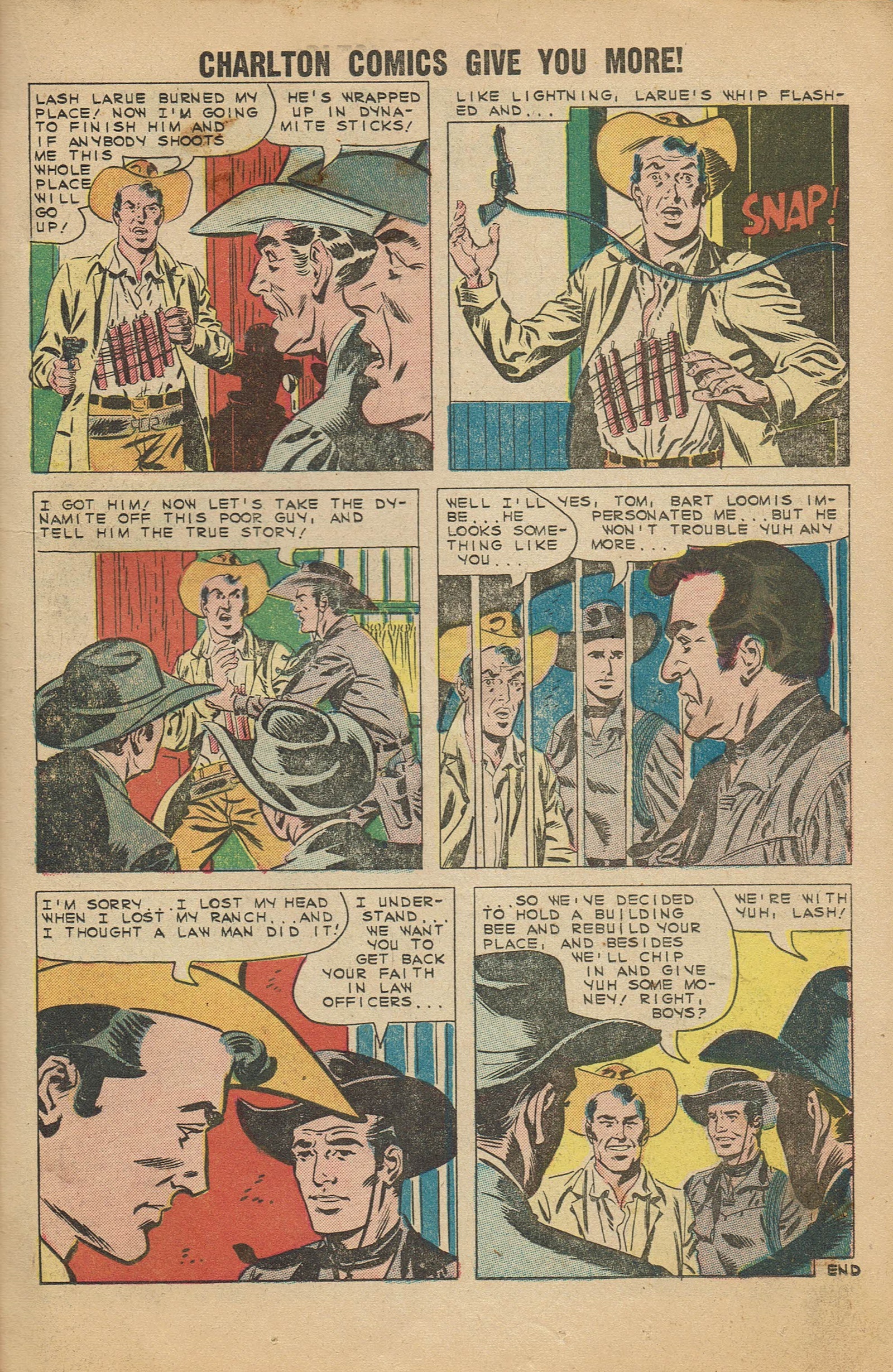 Read online Lash Larue Western (1949) comic -  Issue #79 - 17