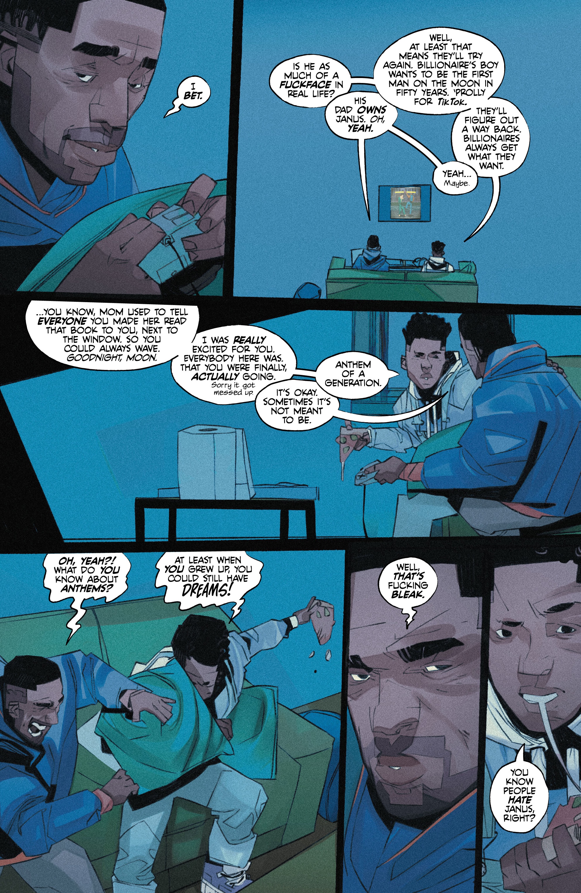 Read online Moon Man comic -  Issue #1 - 14