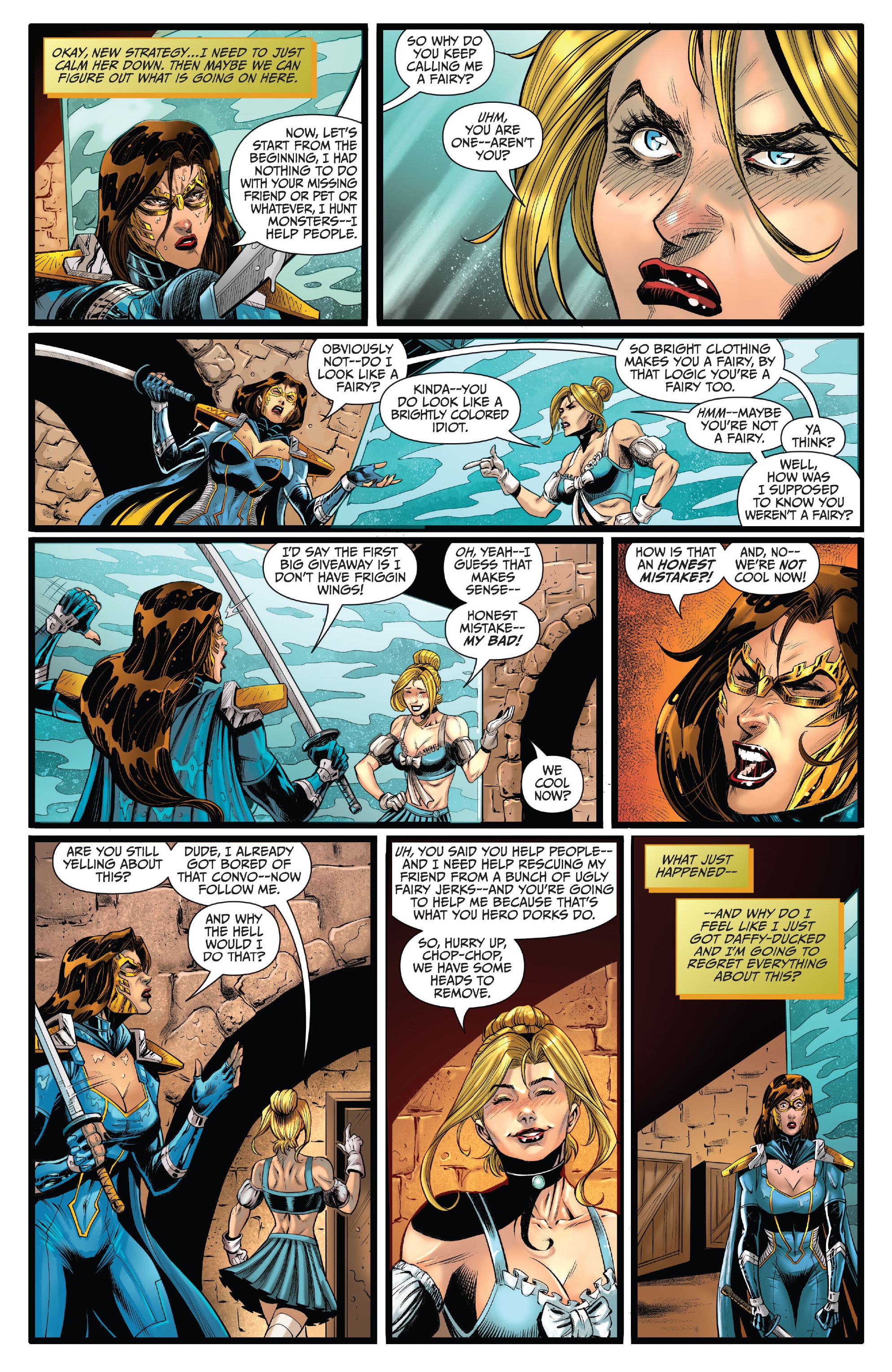 Read online Belle: House of Glass Slippers comic -  Issue # Full - 14