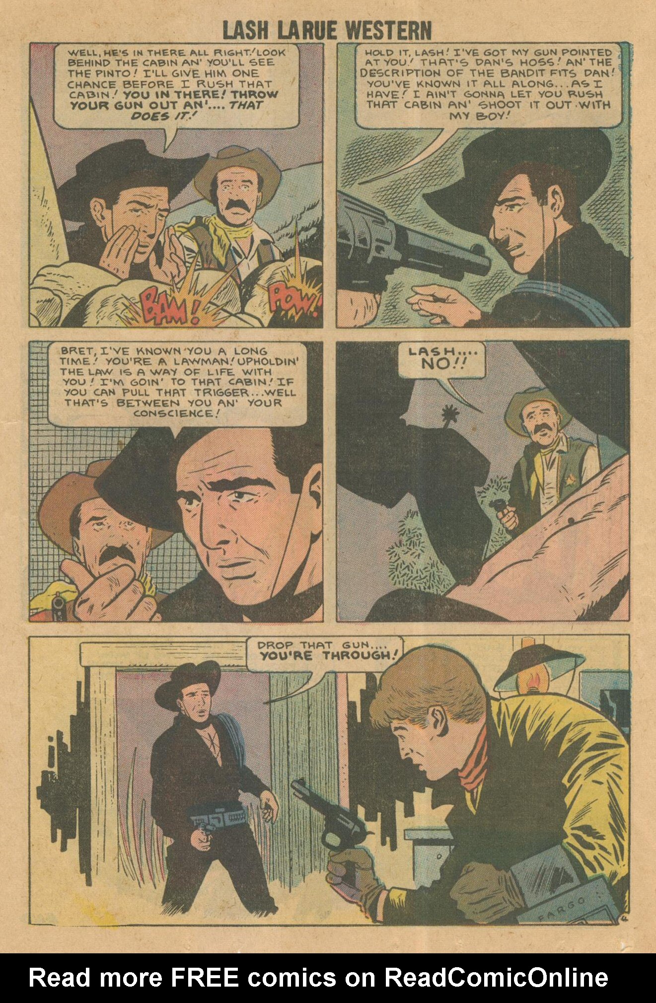 Read online Lash Larue Western (1949) comic -  Issue #69 - 14