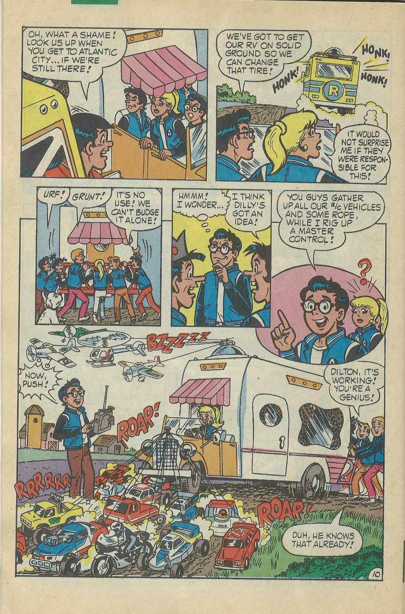 Read online Archie's R/C Racers comic -  Issue #3 - 16