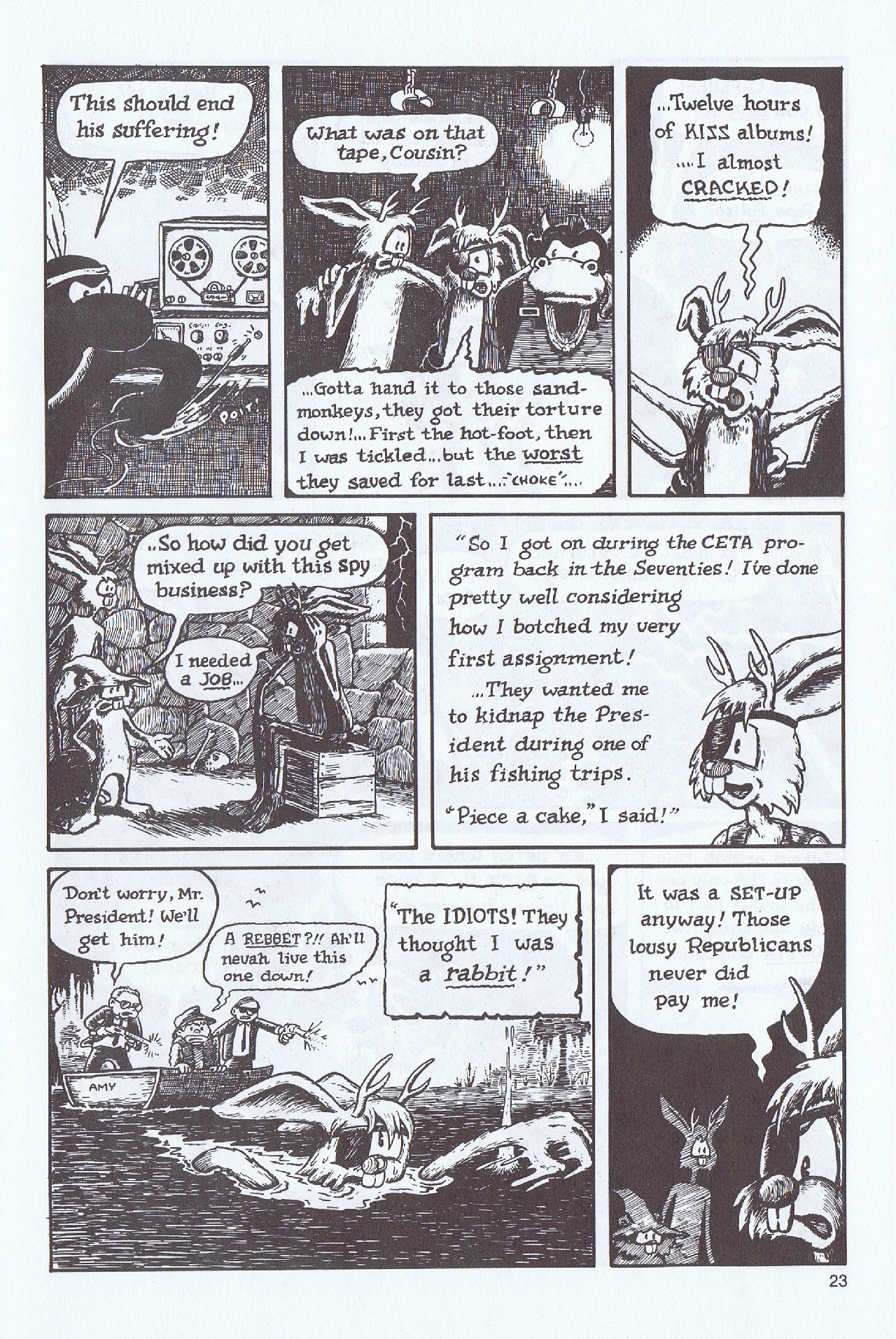 Read online Tales Of The Jackalope comic -  Issue #3 - 25