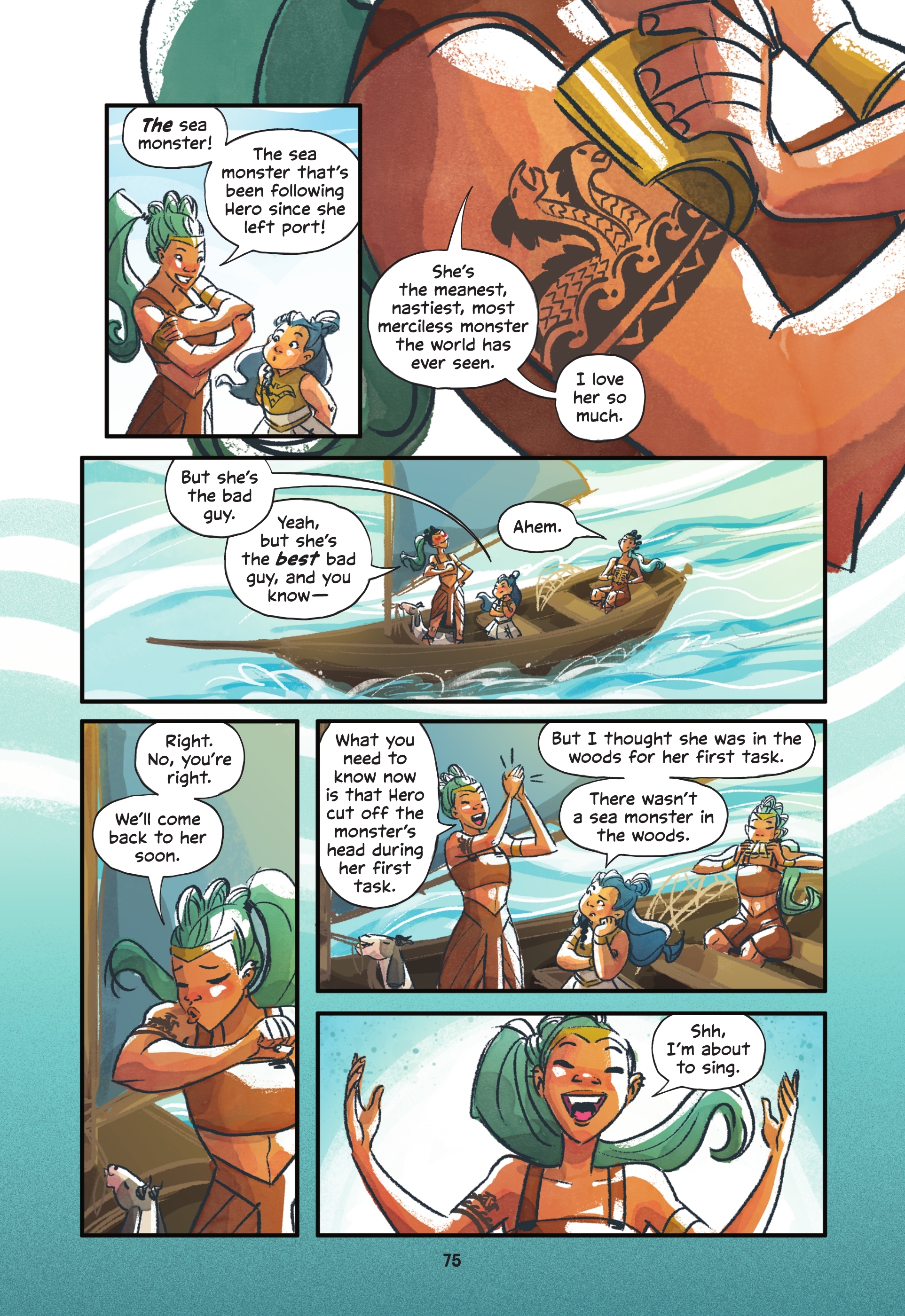 Read online Diana and the Hero's Journey comic -  Issue # TPB - 69