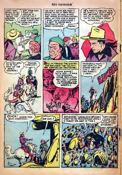 Read online Ken Maynard Western comic -  Issue #7 - 8