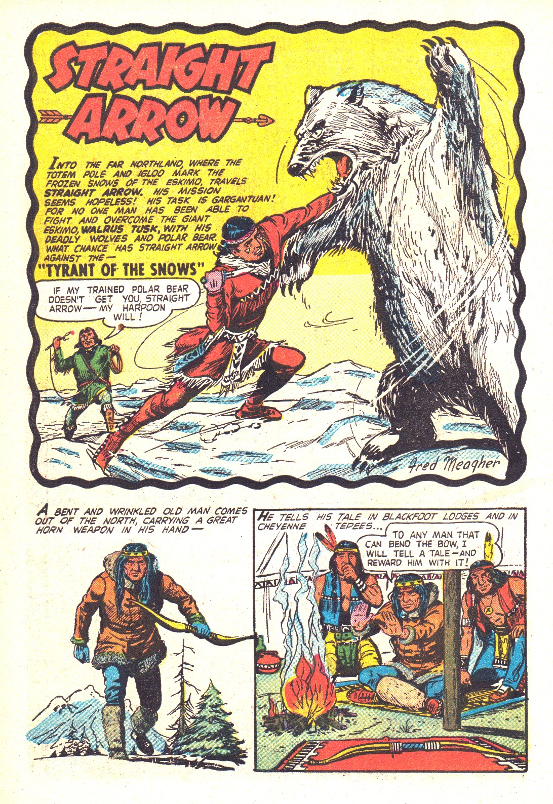 Read online Straight Arrow comic -  Issue #48 - 10