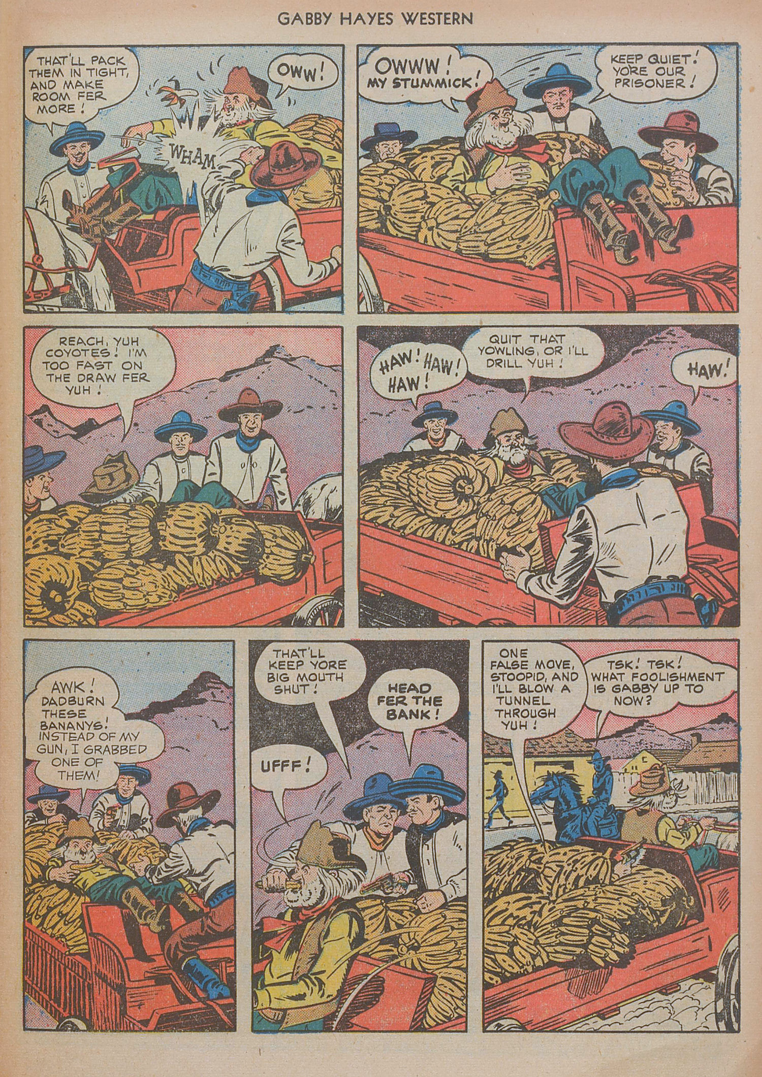 Read online Gabby Hayes Western comic -  Issue #20 - 29