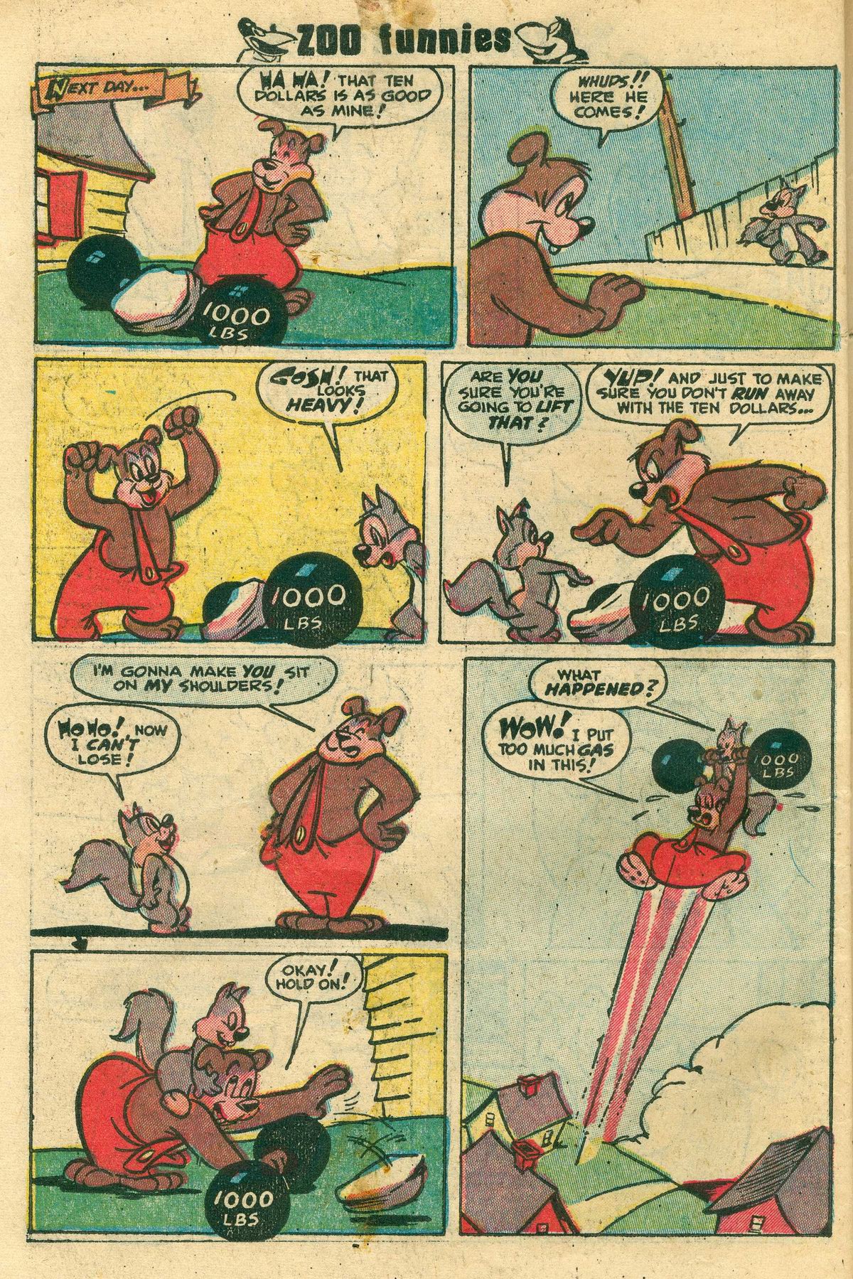 Read online Zoo Funnies comic -  Issue #2 - 34