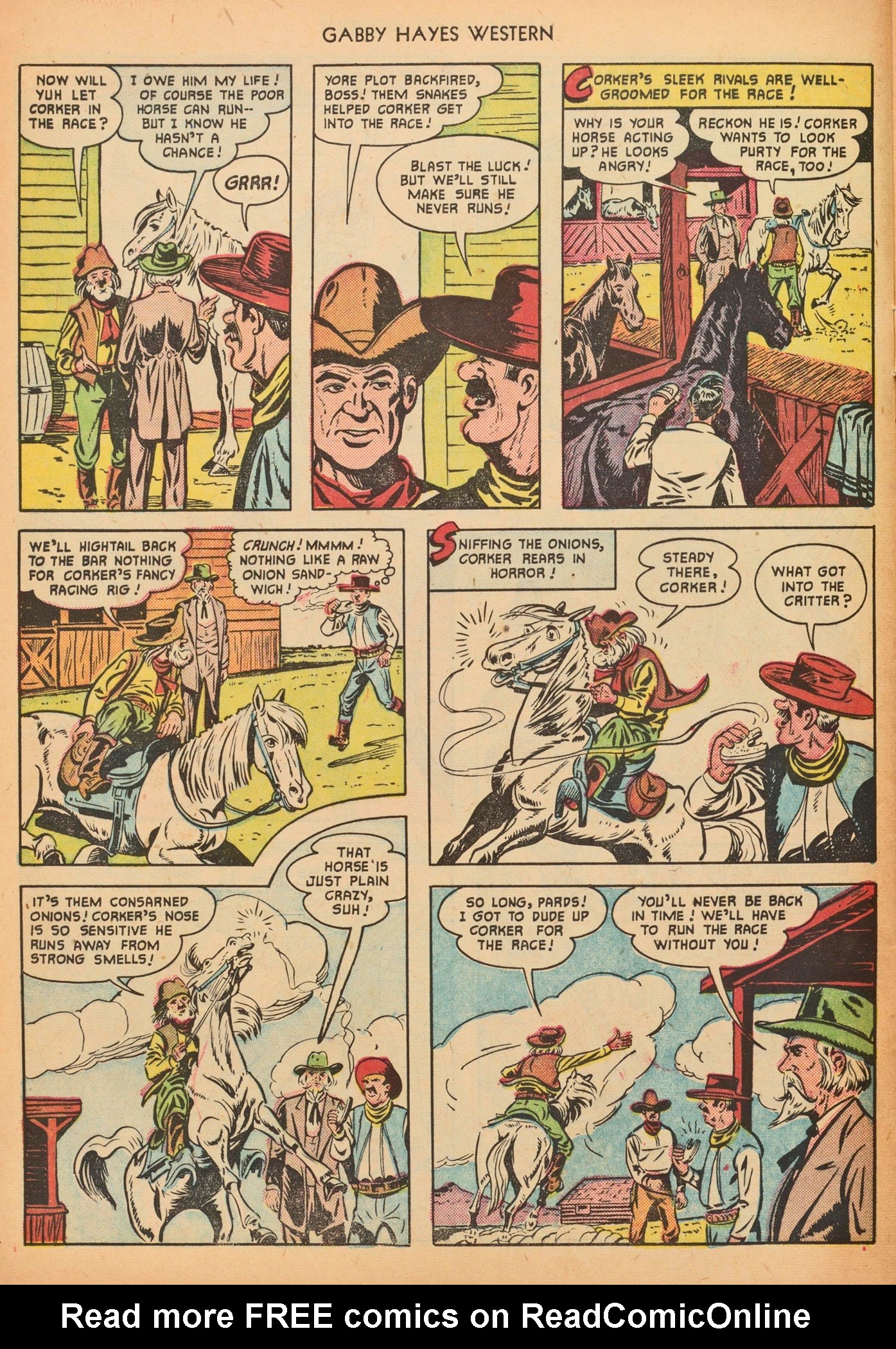 Read online Gabby Hayes Western comic -  Issue #33 - 28