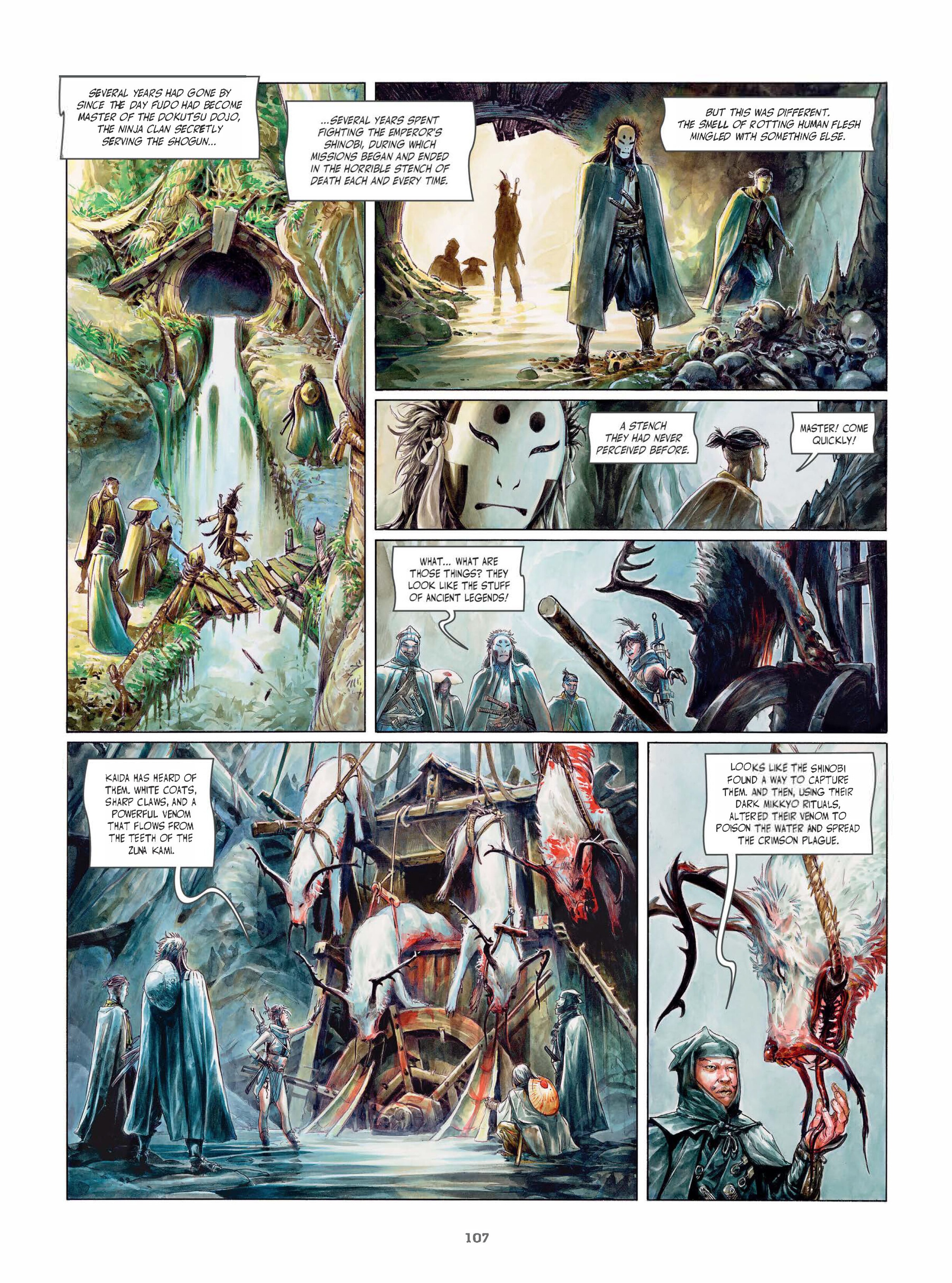 Read online Legends of the Pierced Veil: The Mask of Fudo comic -  Issue # TPB (Part 2) - 7