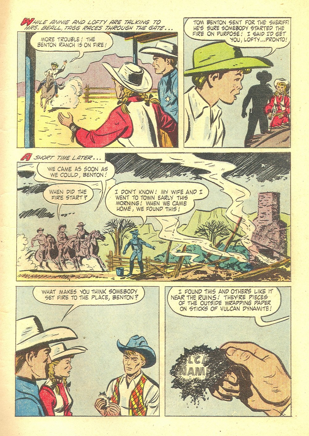 Read online Annie Oakley & Tagg comic -  Issue #5 - 7
