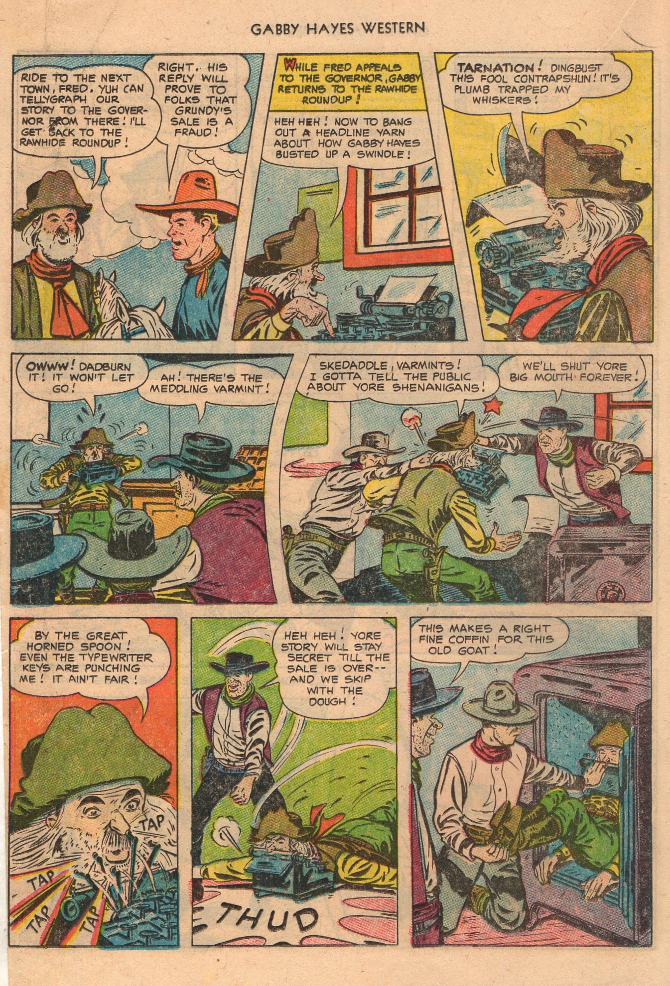 Read online Gabby Hayes Western comic -  Issue #50 - 18