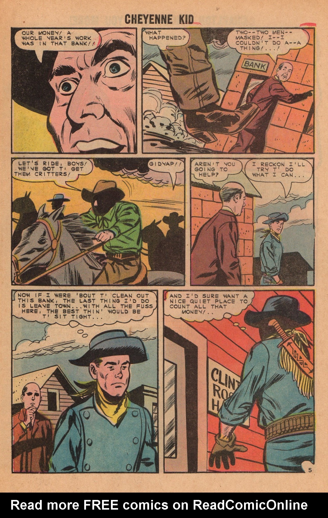 Read online Cheyenne Kid comic -  Issue #50 - 8