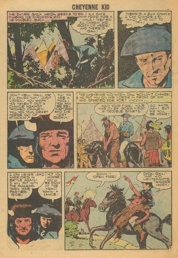 Read online Cheyenne Kid comic -  Issue #10 - 9