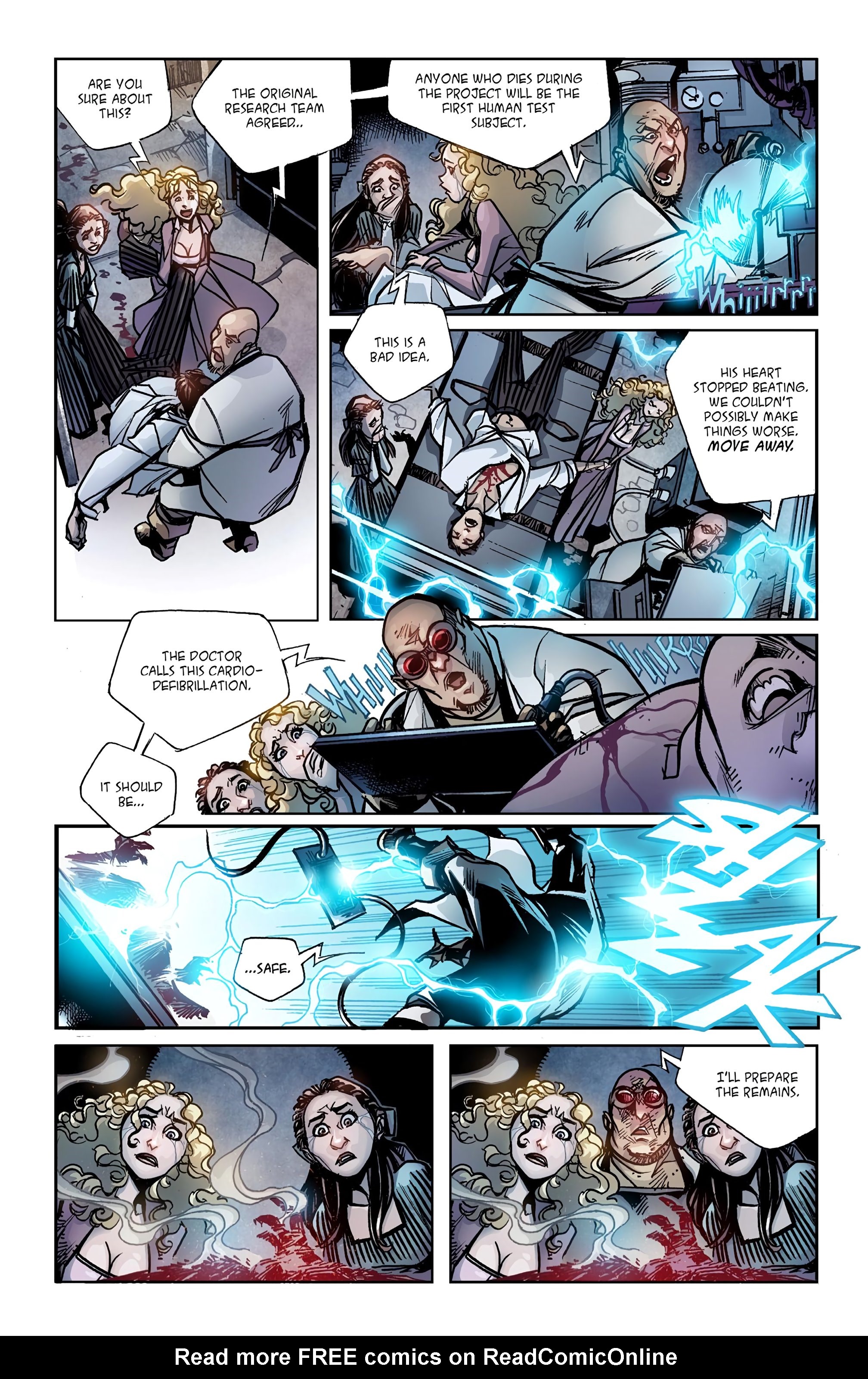 Read online Von Bach comic -  Issue #1 - 12