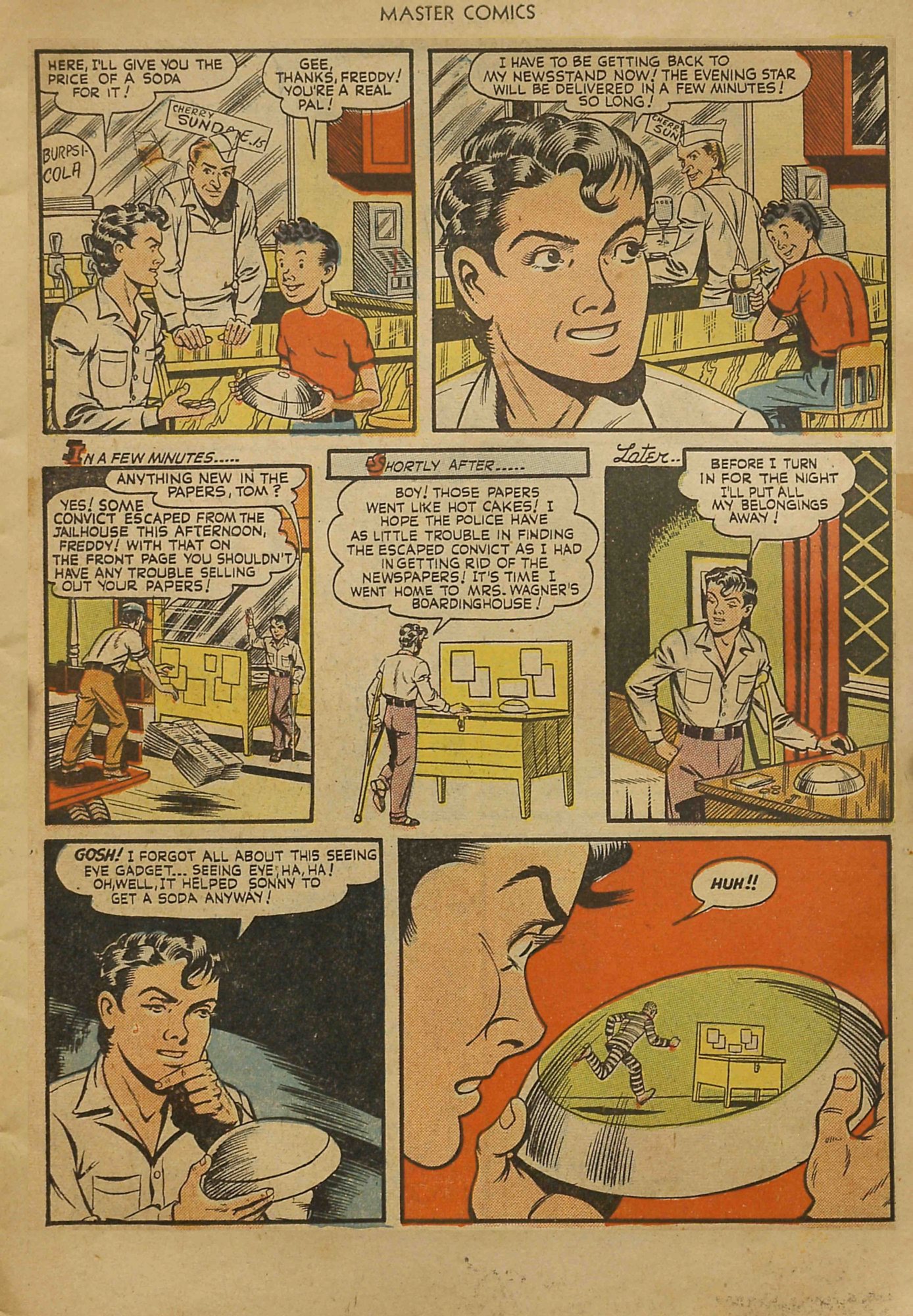 Read online Master Comics comic -  Issue #111 - 7