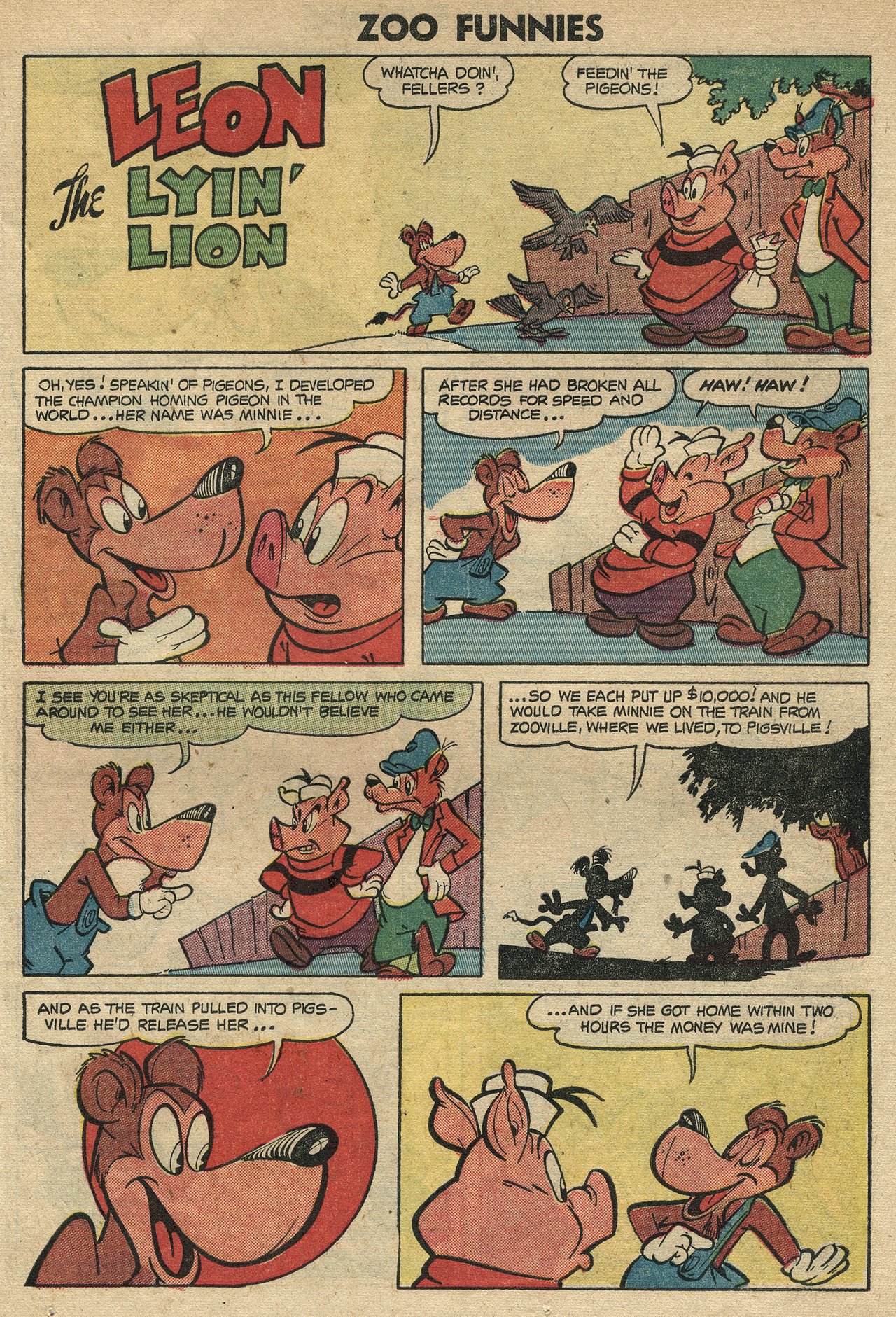 Read online Zoo Funnies comic -  Issue #6 - 23