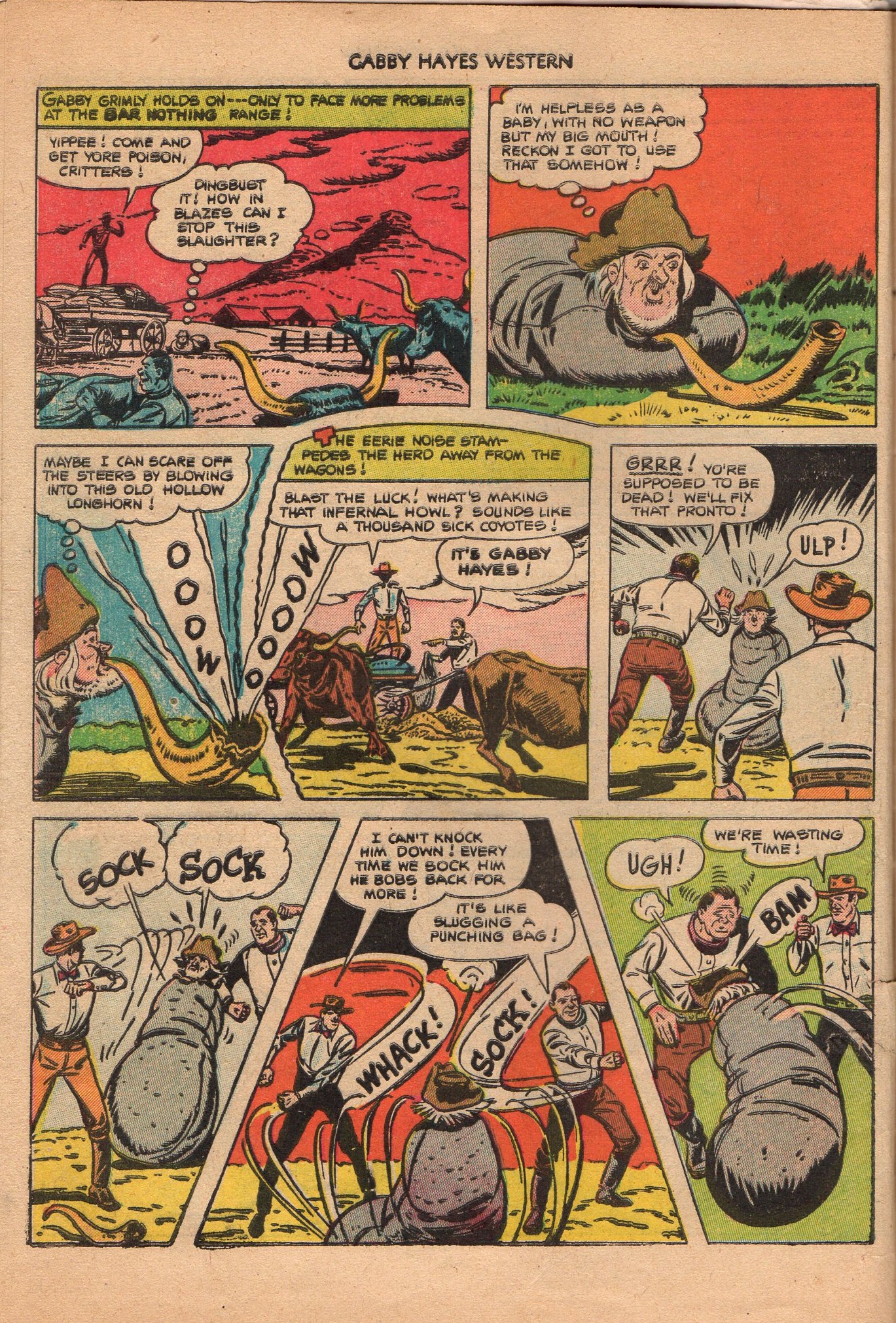 Read online Gabby Hayes Western comic -  Issue #46 - 8