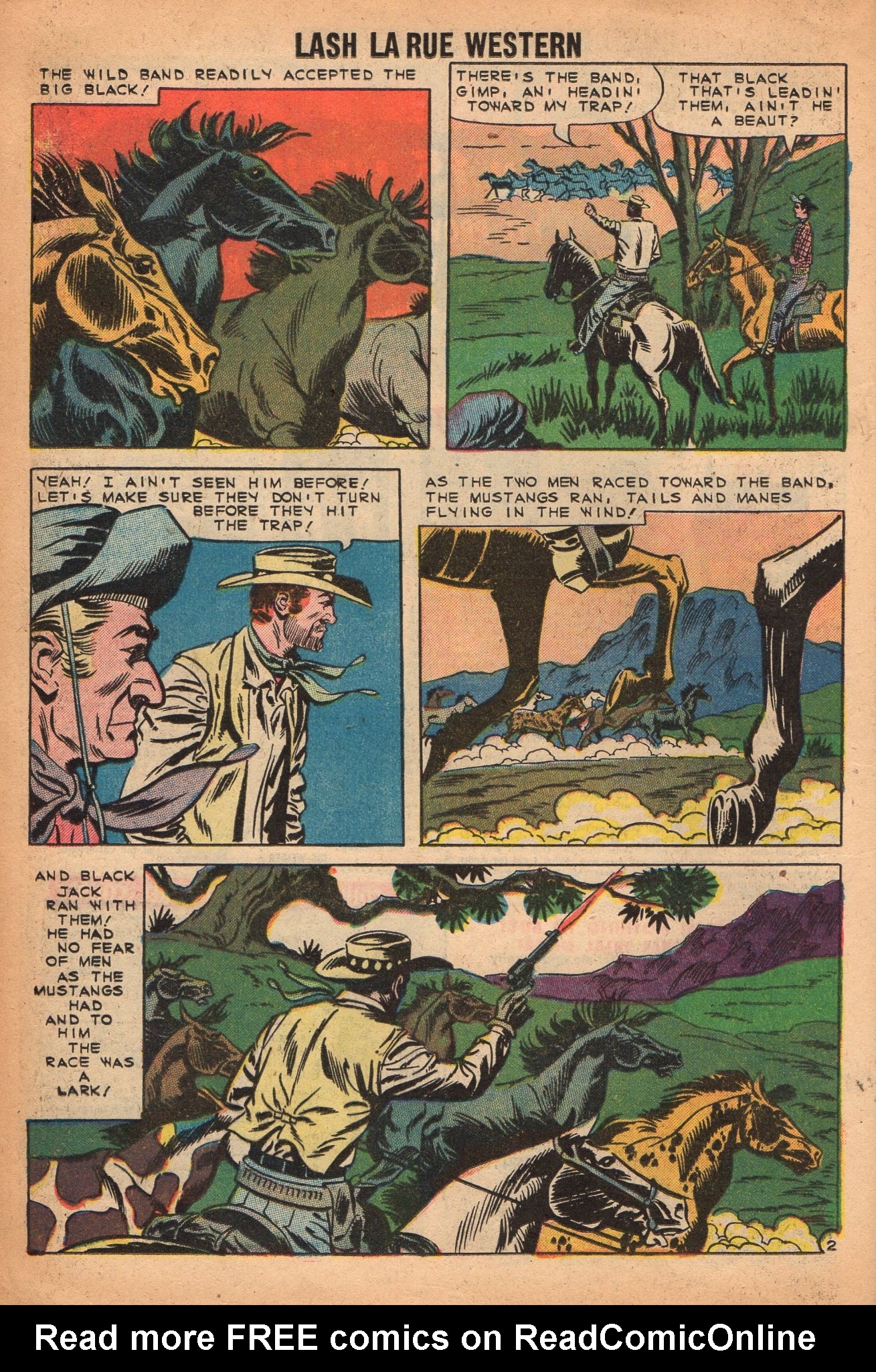 Read online Lash Larue Western (1949) comic -  Issue #81 - 16