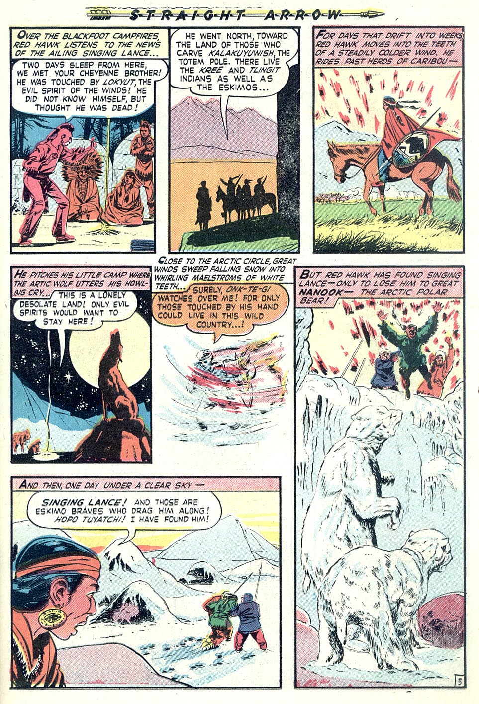 Read online Straight Arrow comic -  Issue #13 - 23