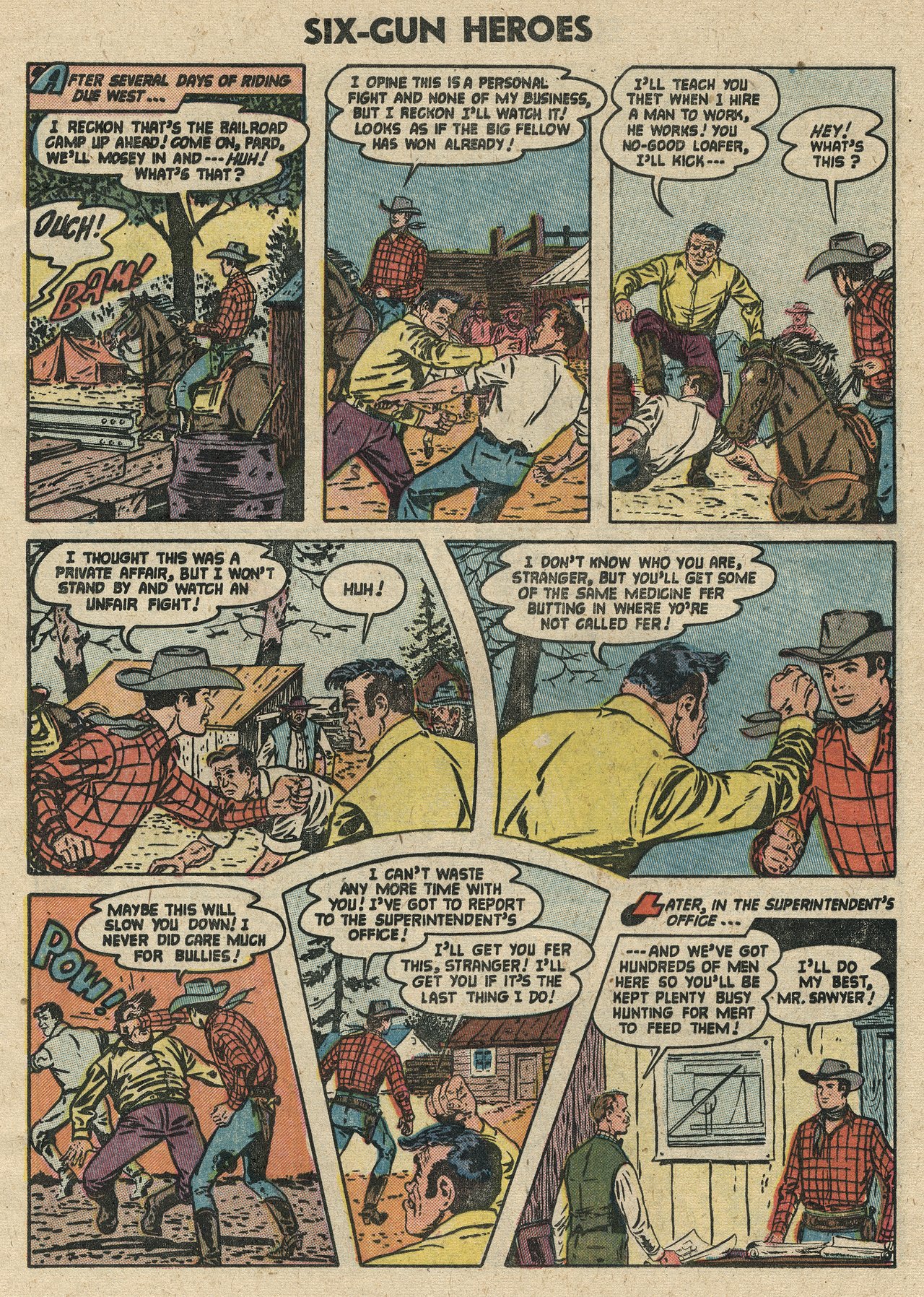 Read online Six-Gun Heroes comic -  Issue #25 - 5