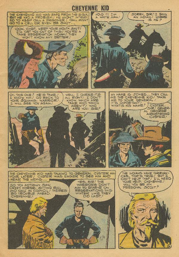Read online Cheyenne Kid comic -  Issue #10 - 10