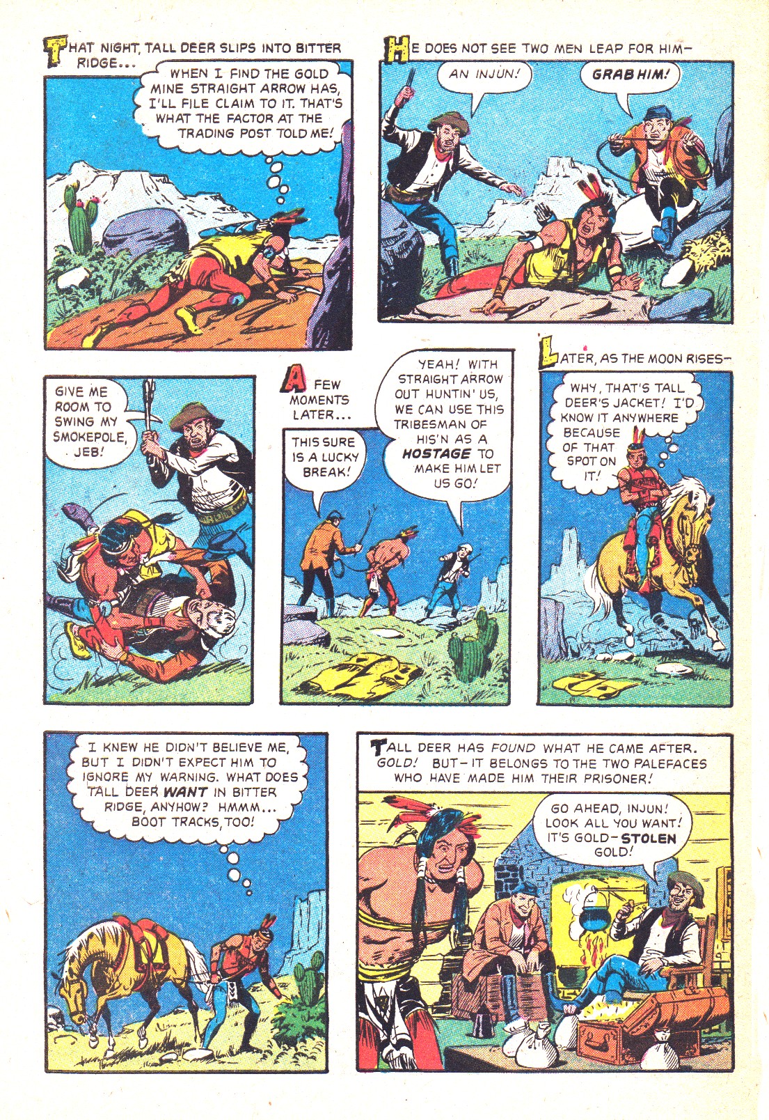 Read online Straight Arrow comic -  Issue #55 - 30