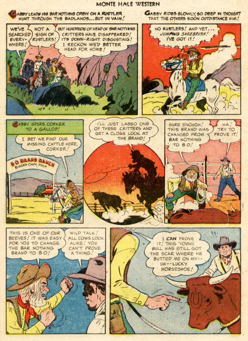 Read online Monte Hale Western comic -  Issue #58 - 17