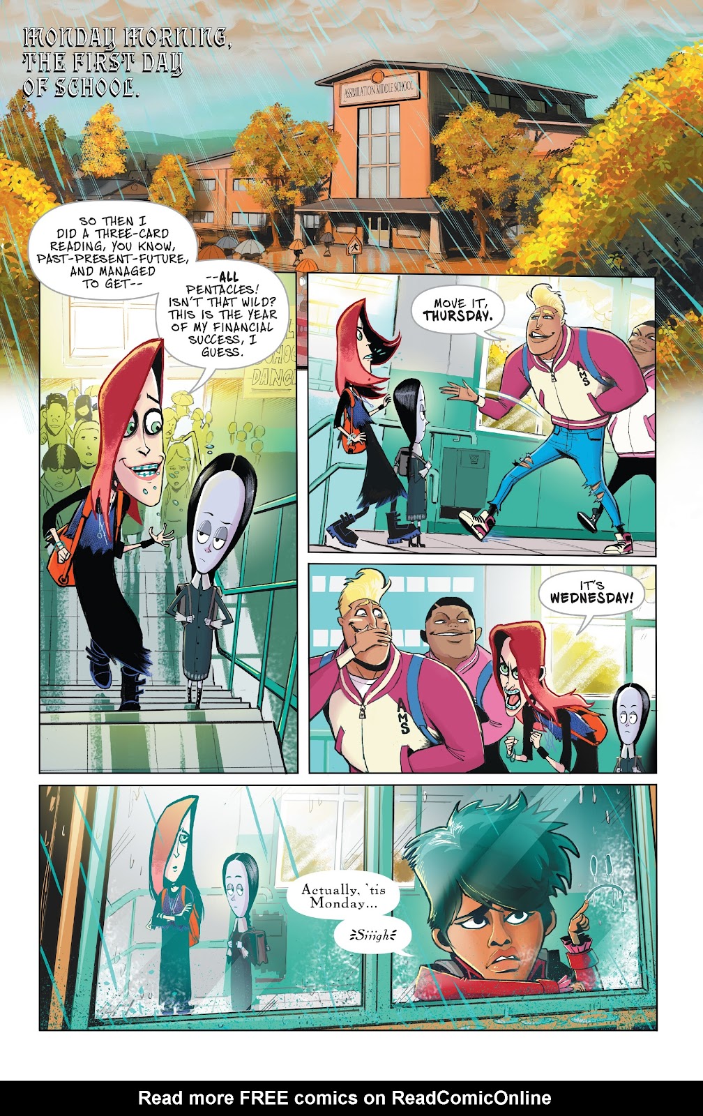 The Addams Family: Charlatan's Web issue 1 - Page 10