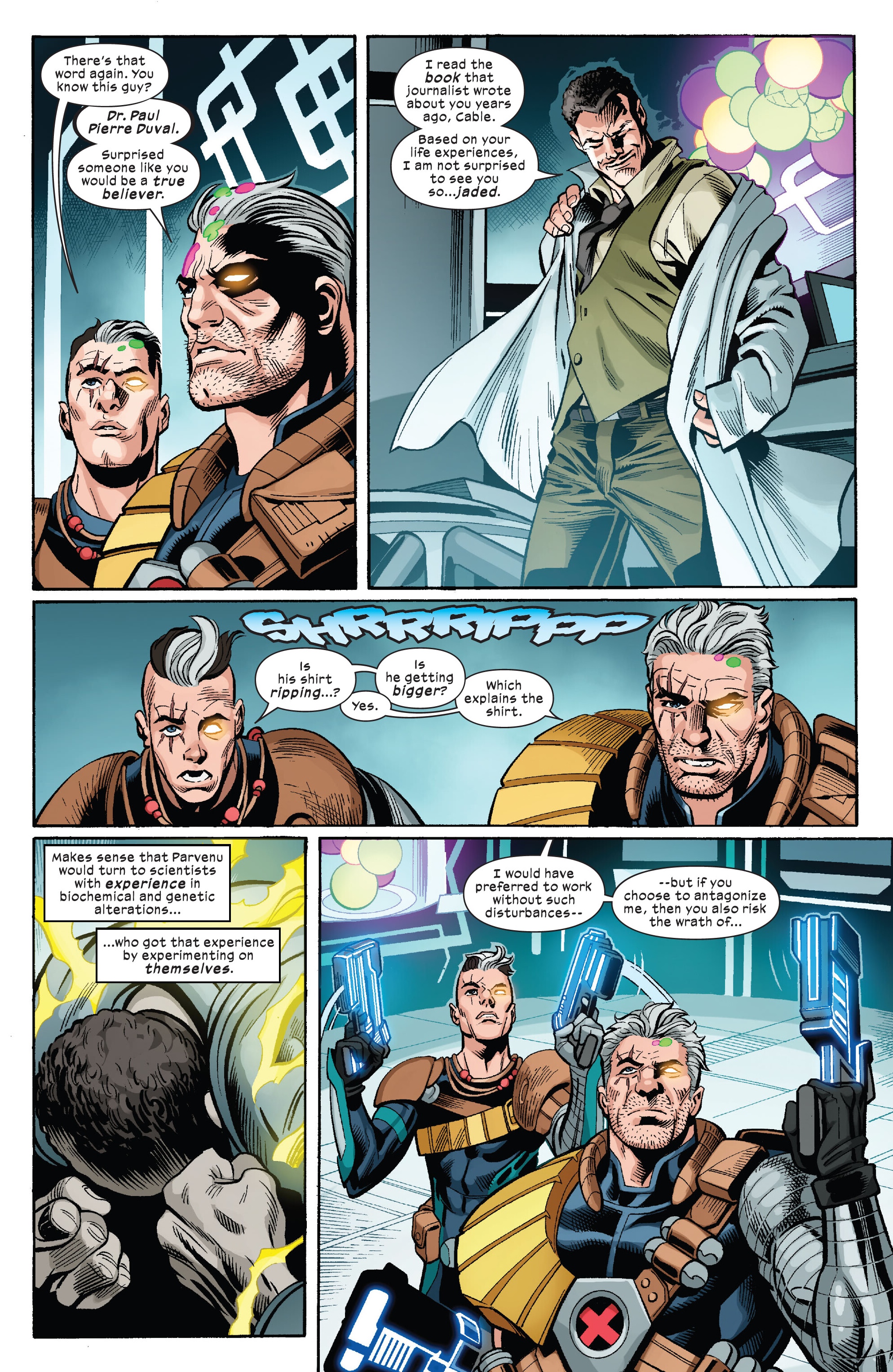 Read online Cable (2024) comic -  Issue #1 - 25