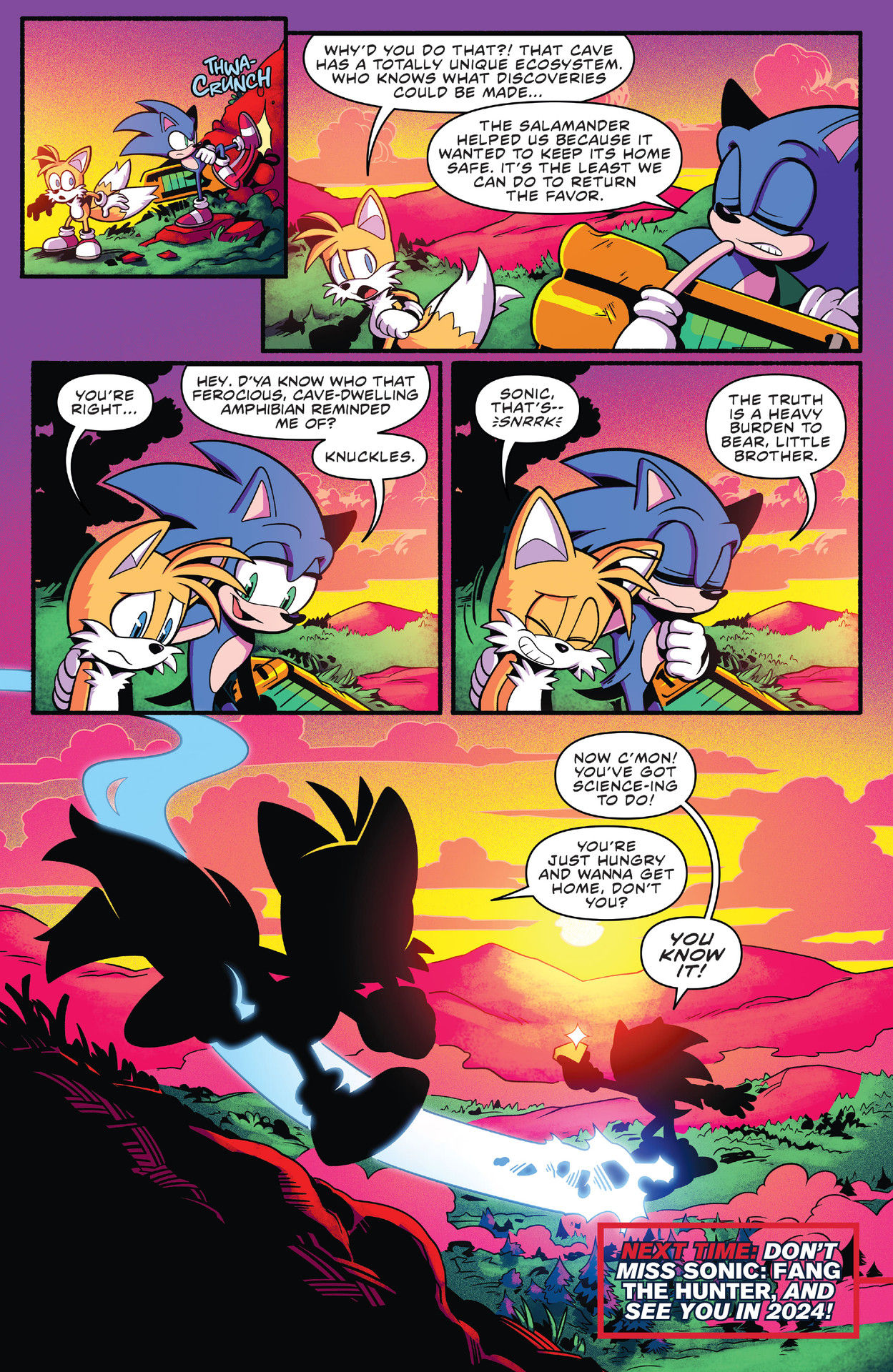 Read online Sonic the Hedgehog (2018) comic -  Issue #68 - 23