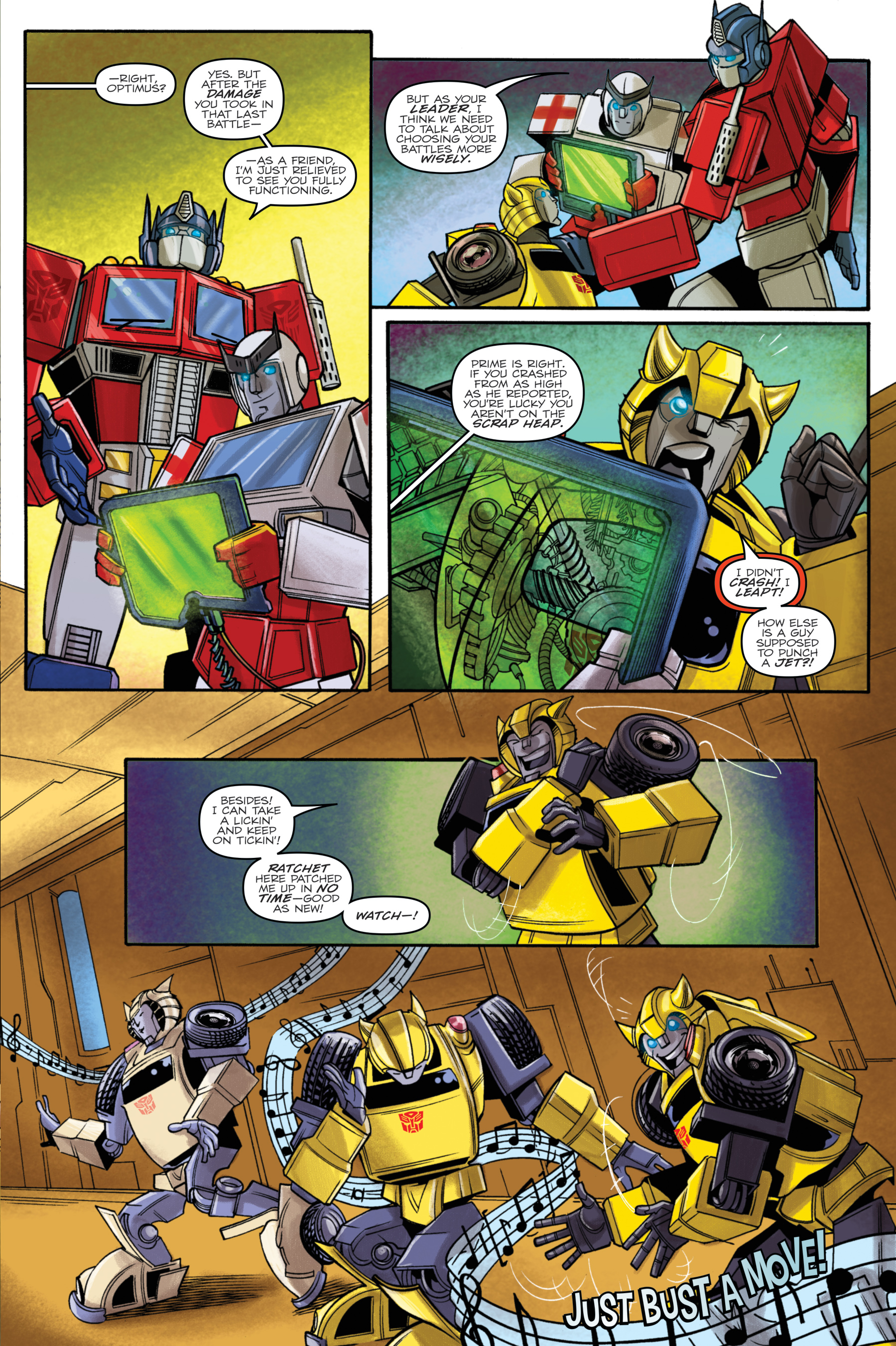 Read online Transformers: Bumblebee - Win If You Dare comic -  Issue # TPB - 8