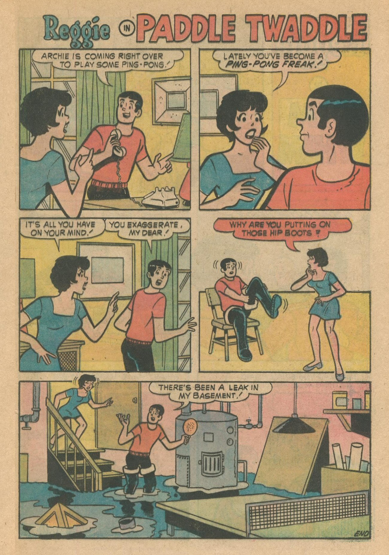 Read online Reggie's Wise Guy Jokes comic -  Issue #33 - 29