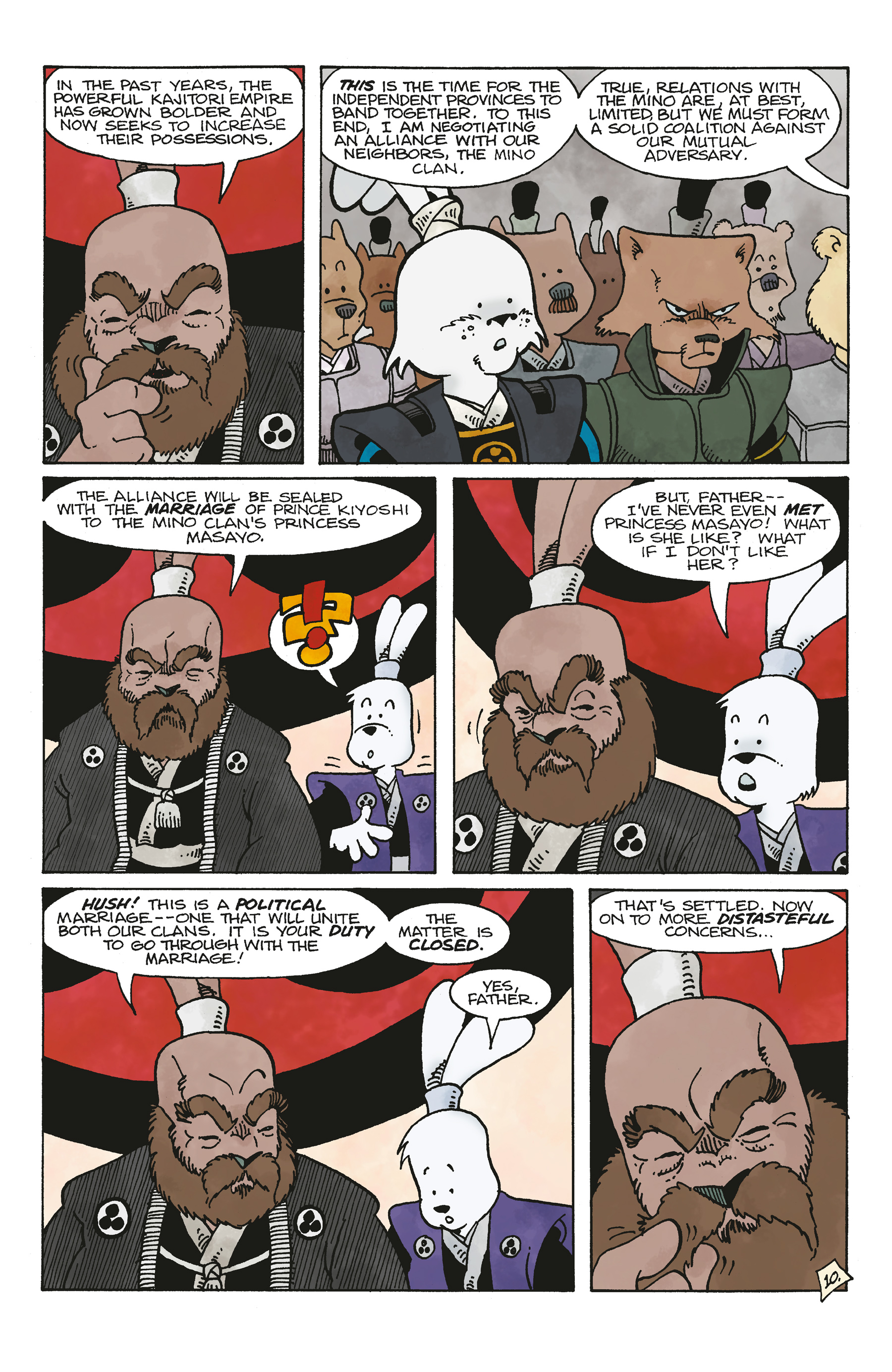 Read online Space Usagi: Death and Honor comic -  Issue #1 - 11