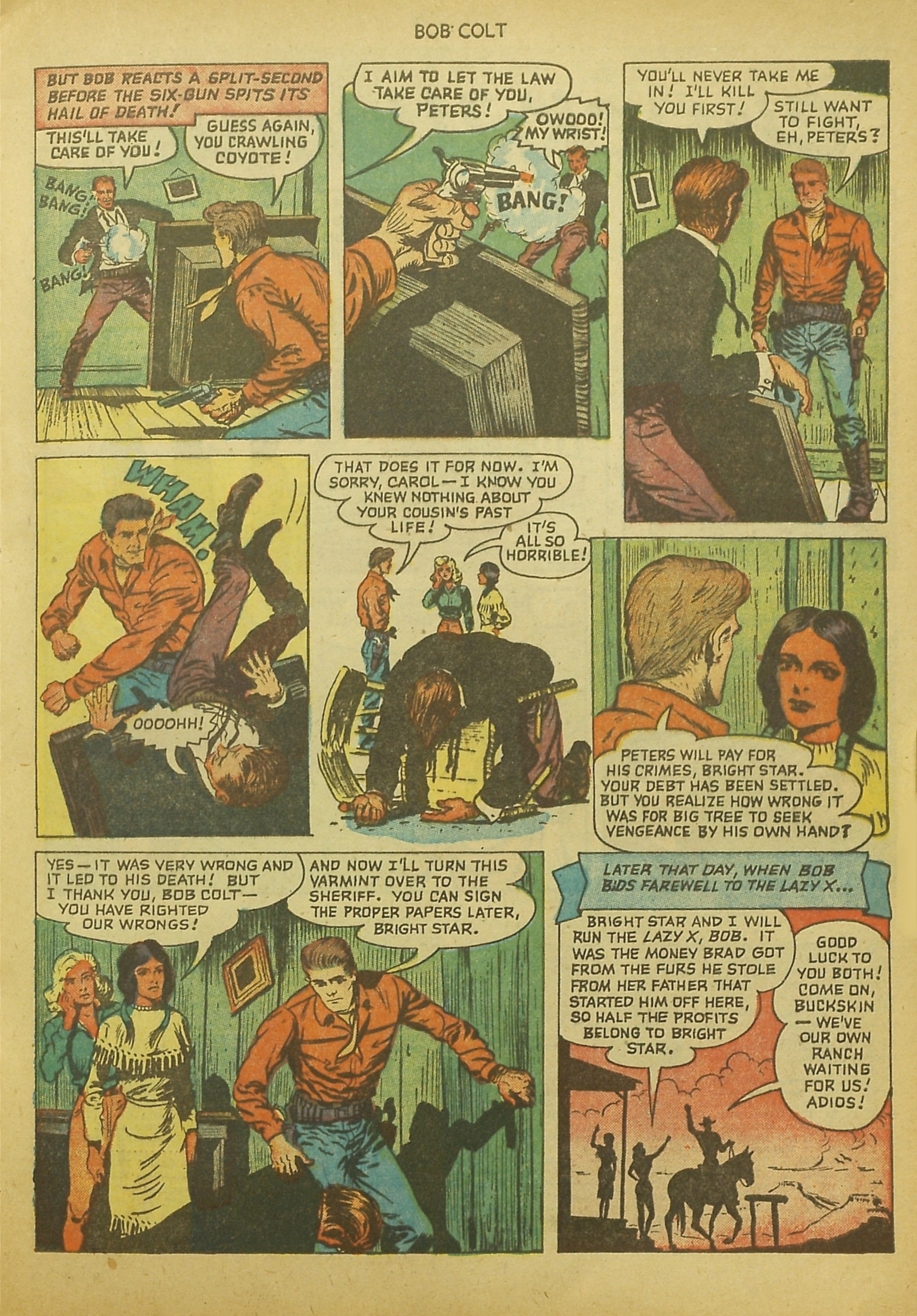 Read online Bob Colt Western comic -  Issue #8 - 15