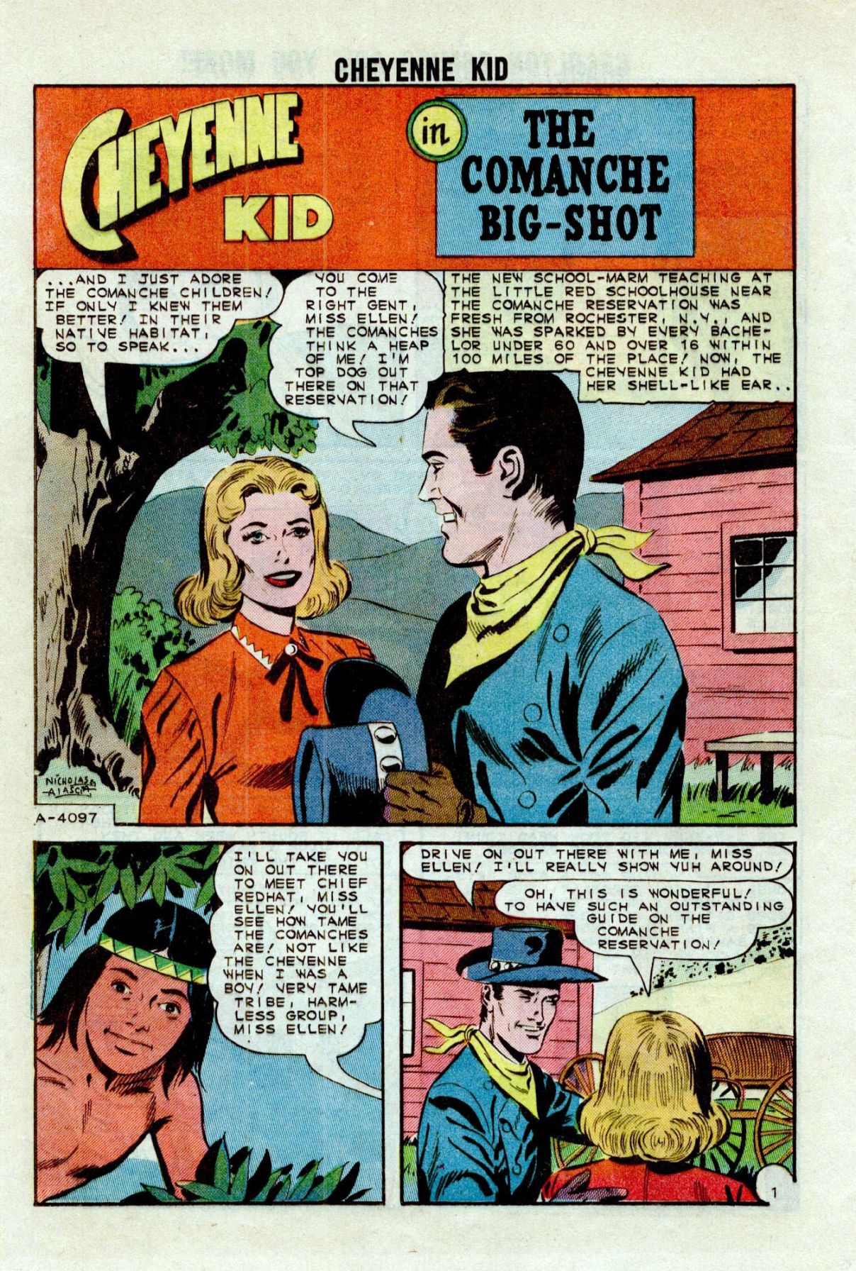 Read online Cheyenne Kid comic -  Issue #48 - 12