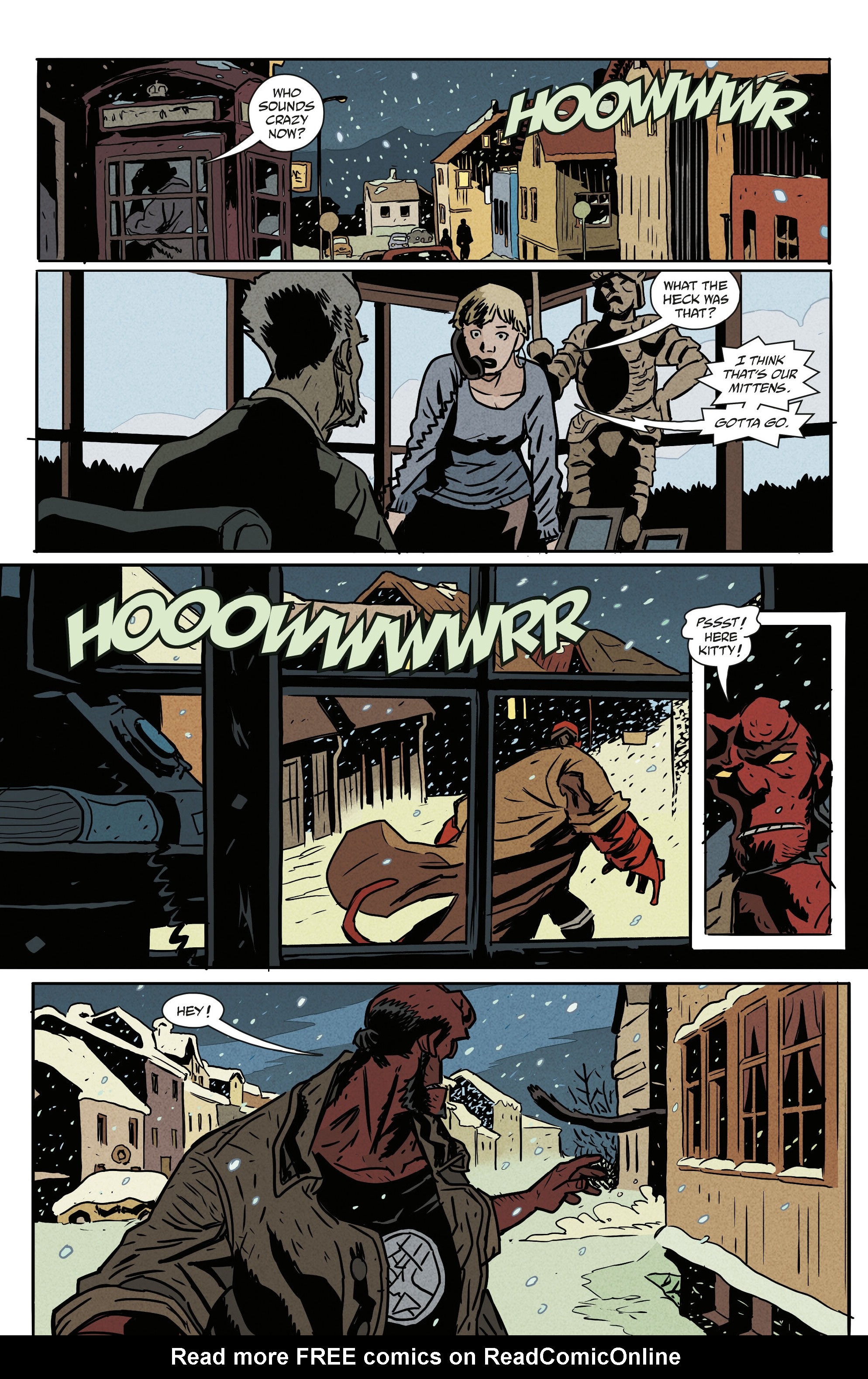 Read online Hellboy Winter Special: The Yule Cat comic -  Issue # Full - 10