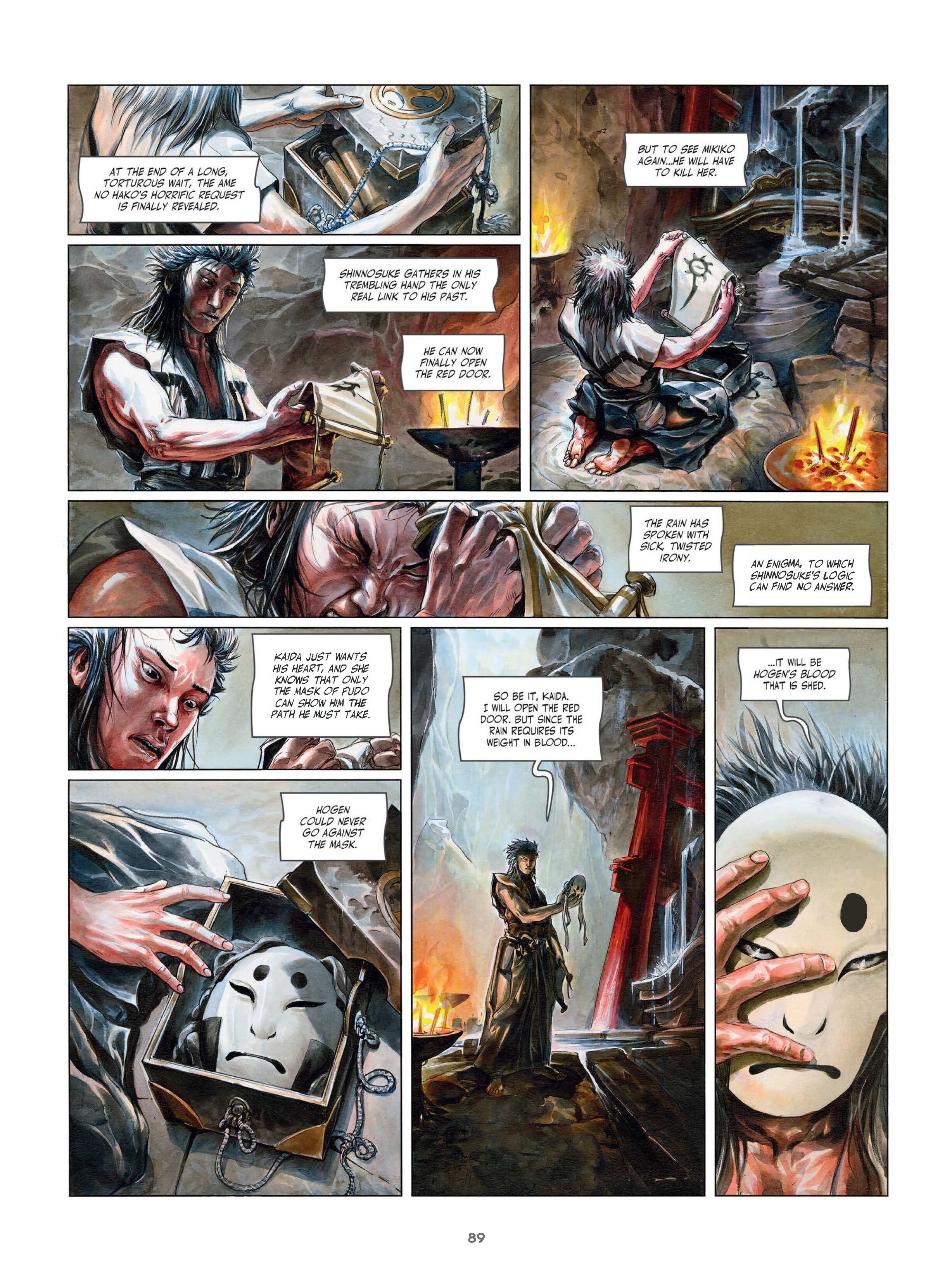 Read online Legends of the Pierced Veil: The Mask of Fudo comic -  Issue # TPB (Part 1) - 88