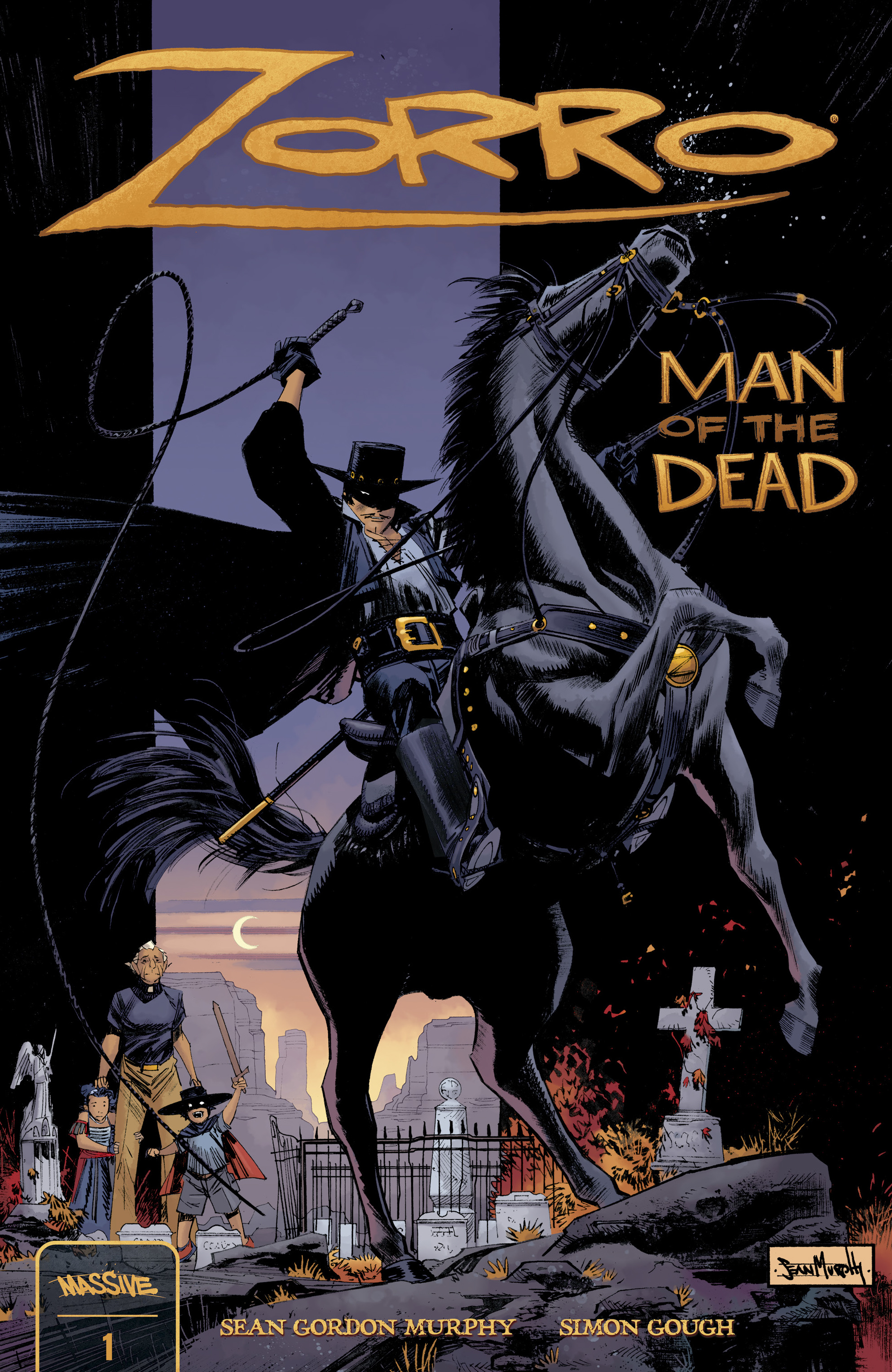Read online Zorro: Man of the Dead comic -  Issue #1 - 1
