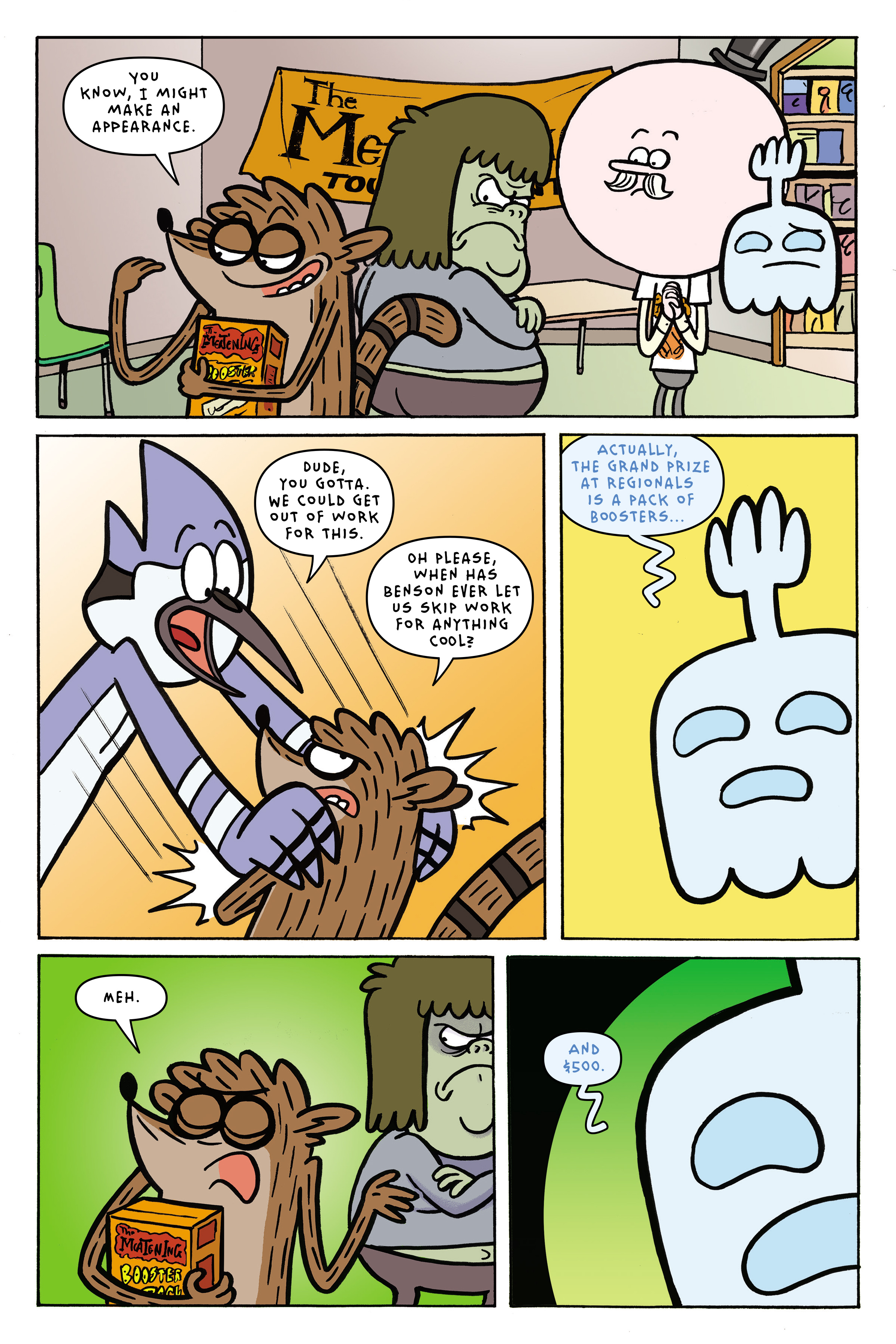 Read online Regular Show: The Meatening comic -  Issue # TPB - 38