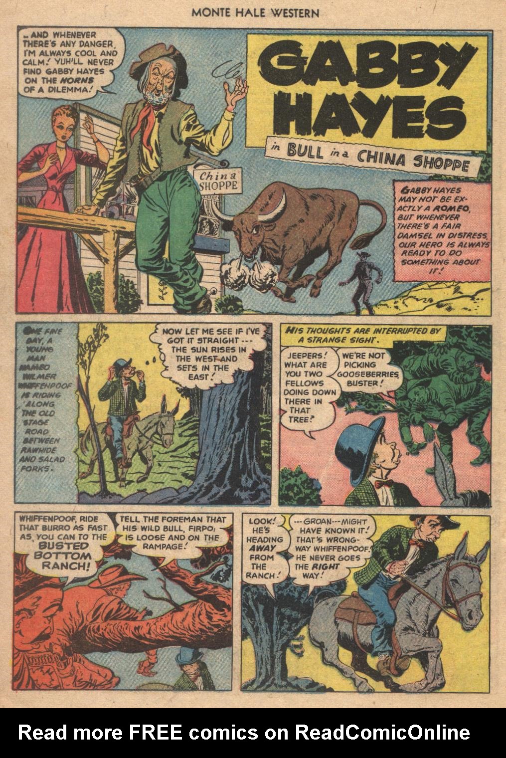 Read online Monte Hale Western comic -  Issue #77 - 24